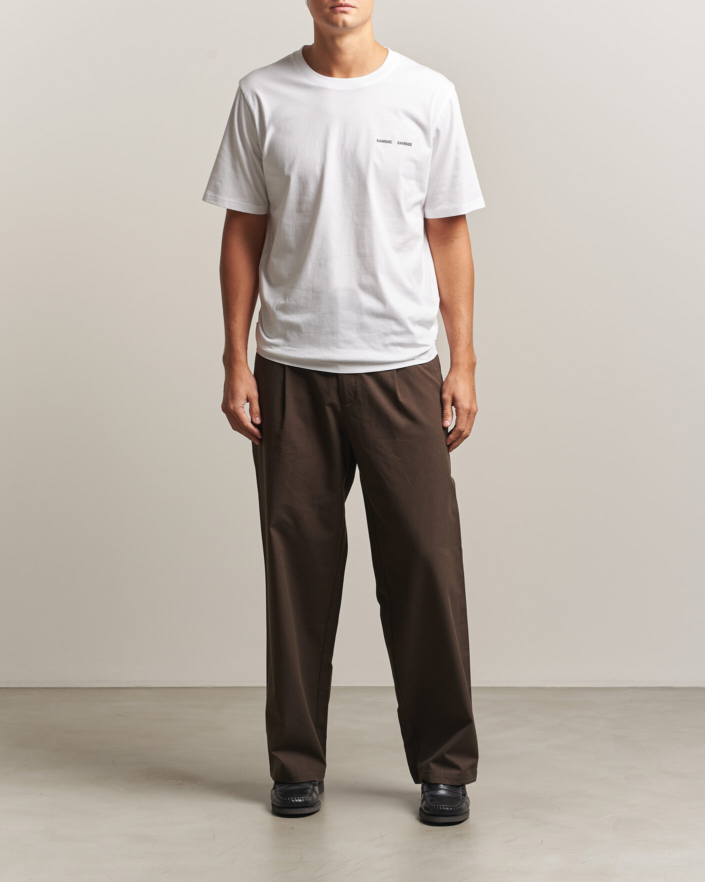 Uomini | Pantaloni | Samsøe Samsøe | Valentin Pleated Trousers Delicioso