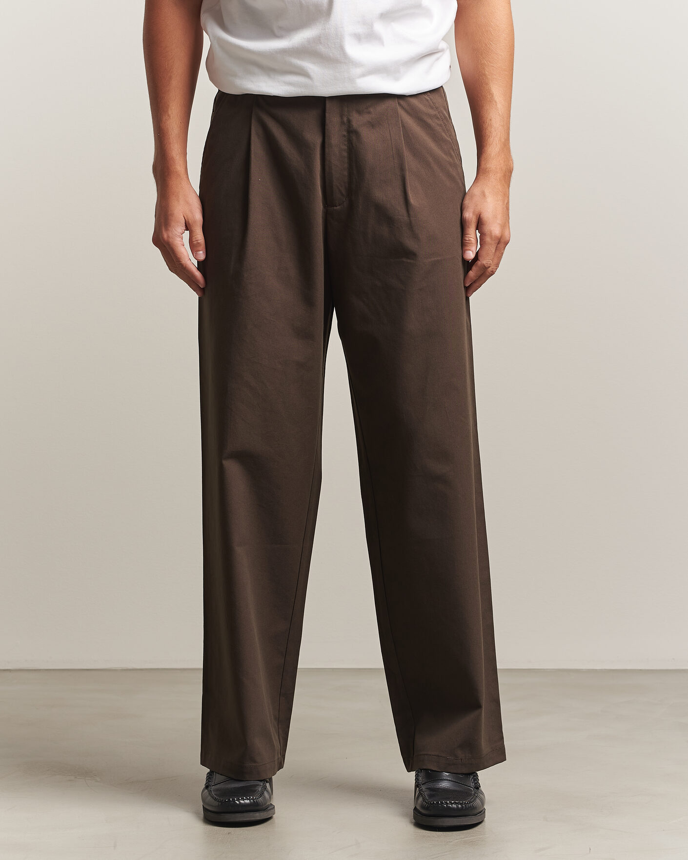 Uomini | Pantaloni | Samsøe Samsøe | Valentin Pleated Trousers Delicioso