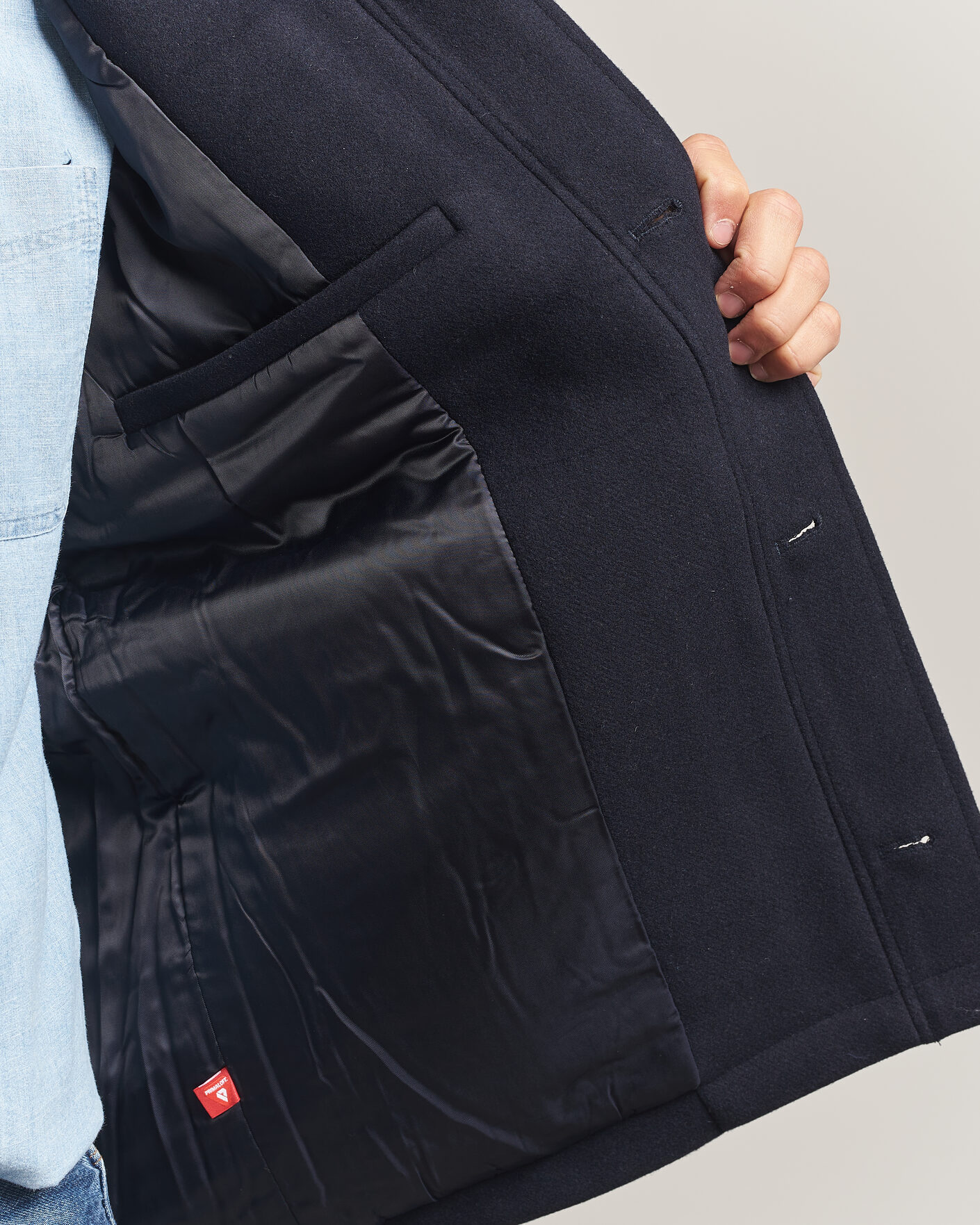 Uomini | Giacche | Samsøe Samsøe | Pally Padded Shirt Jacket Salute Navy