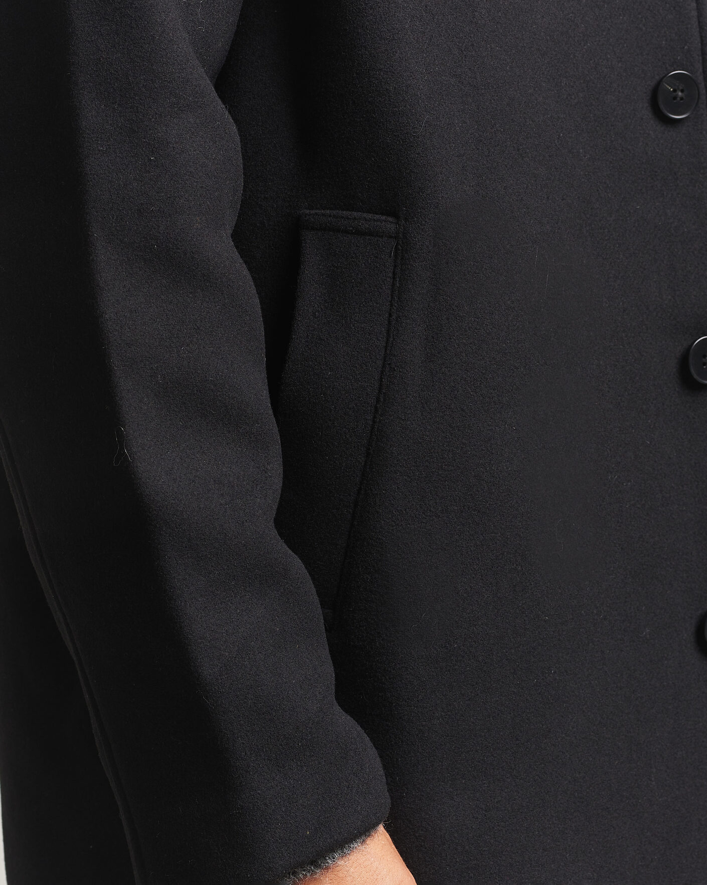 Uomini | Giacche | Samsøe Samsøe | Falco Wool Coat Black