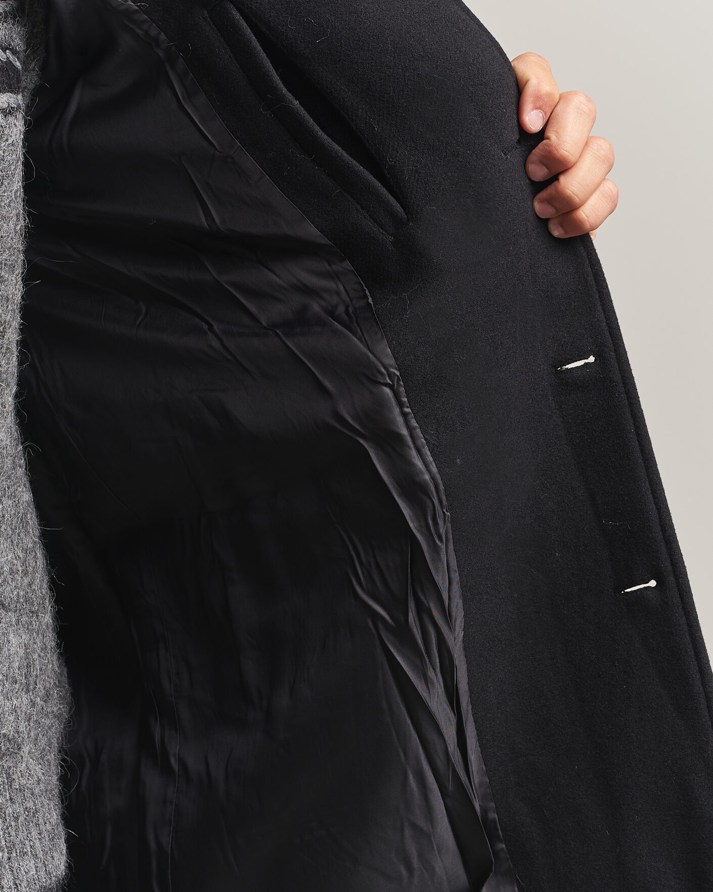 Uomini | Giacche | Samsøe Samsøe | Falco Wool Coat Black