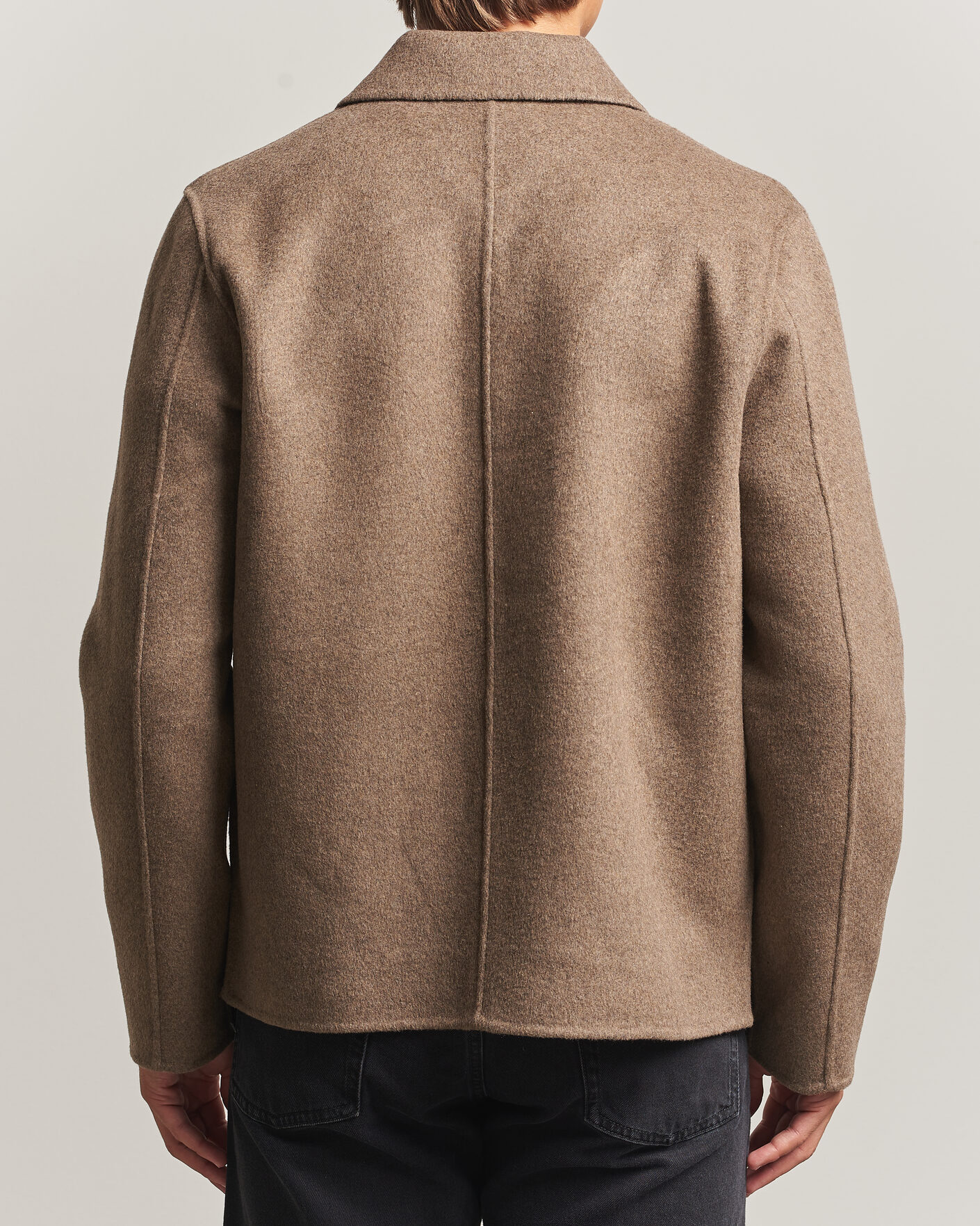 Uomini | Giacche | Samsøe Samsøe | Paulo Wool Shirt Jacket Lead Gray Melange