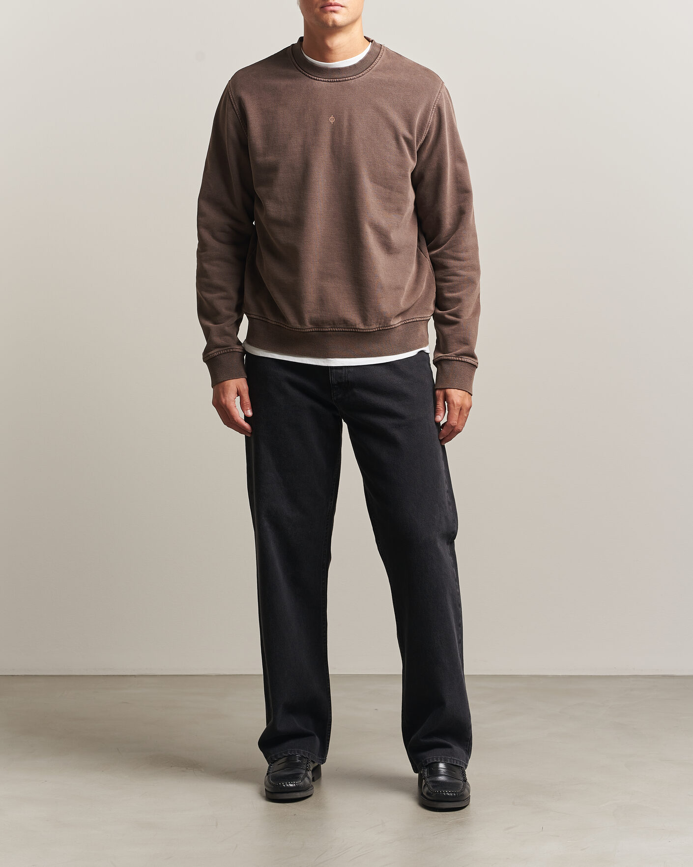 Uomini | Maglieria | Samsøe Samsøe | Ollie Washed Crew Neck Sweatshirt Delicioso