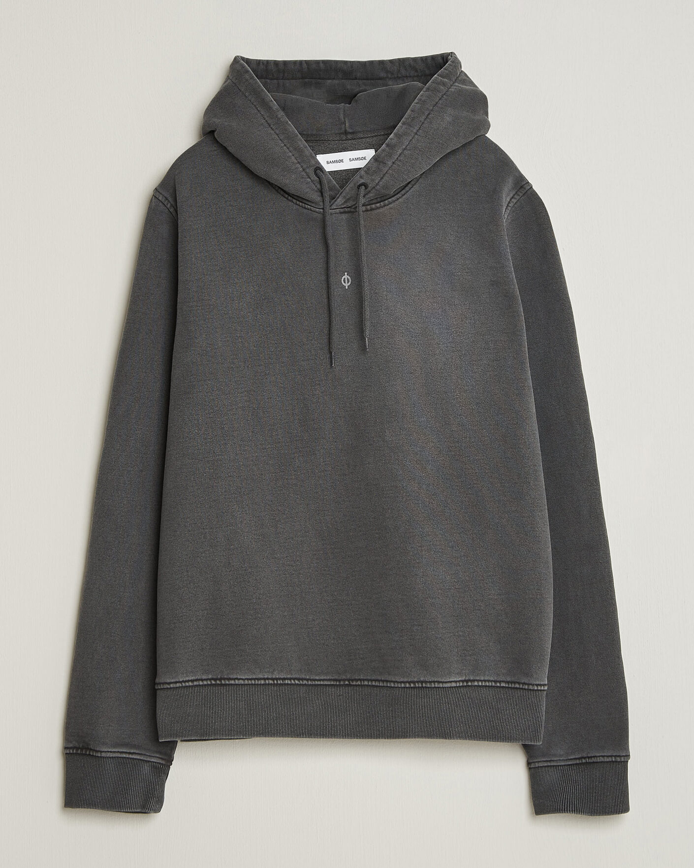 Uomini | Maglieria | Samsøe Samsøe | Ollie Washed Hoodie Black