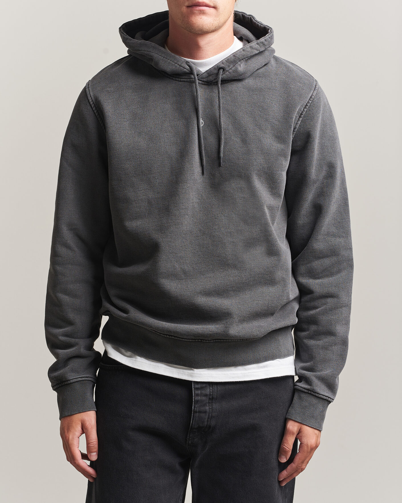 Uomini | Maglieria | Samsøe Samsøe | Ollie Washed Hoodie Black