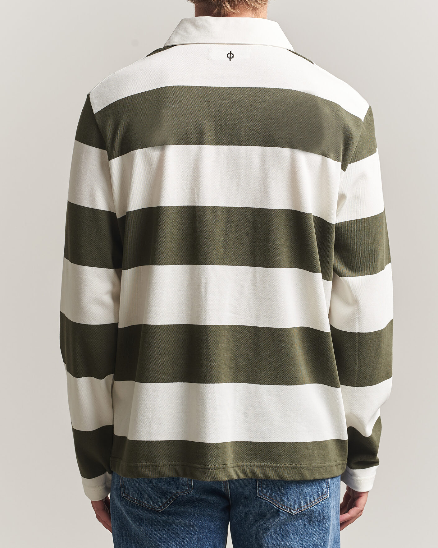 Uomini | Maglieria | Samsøe Samsøe | Kevin Barstriped Rugger Forest Night/White