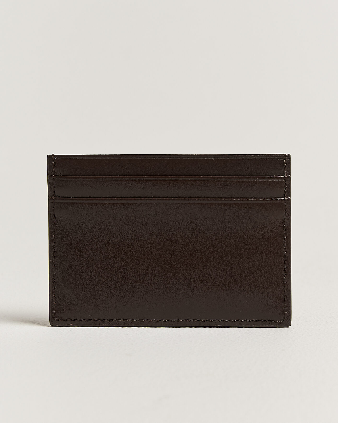 Uomini | Portafogli | Tiger of Sweden | Wake Leather Card Holder Dark Brown