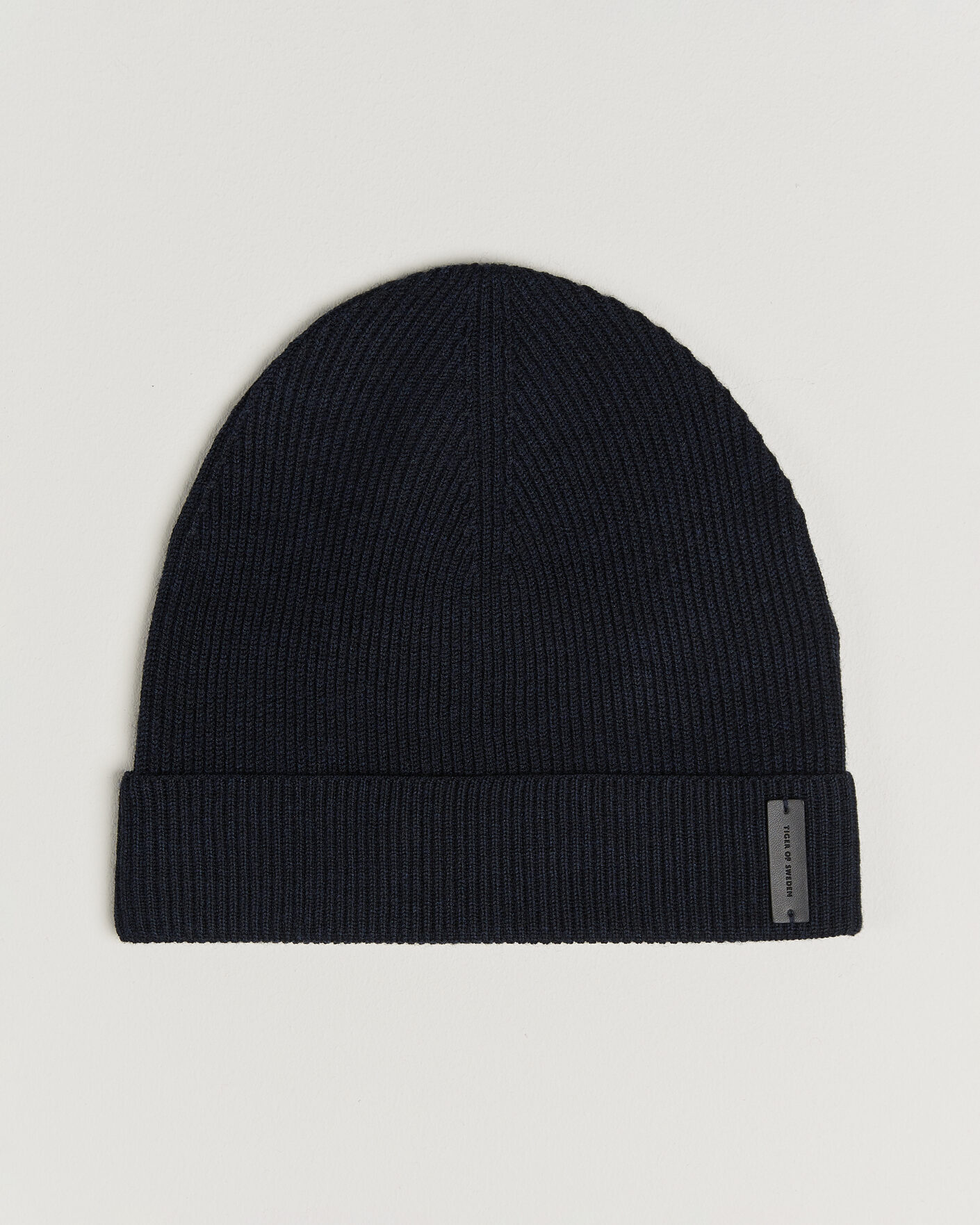 Uomini | Berretti | Tiger of Sweden | Caldu Wool Beanie Light Ink