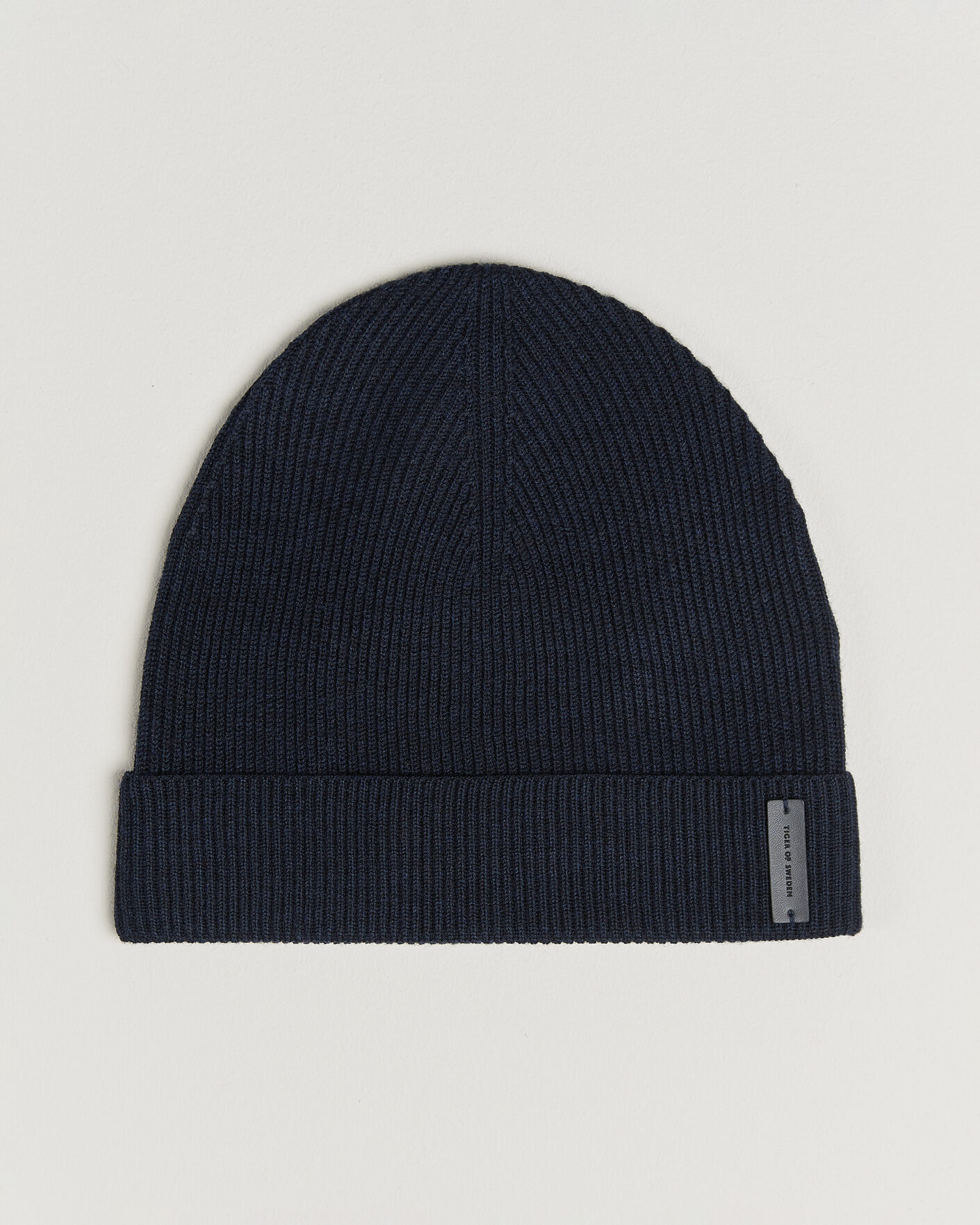 Uomini | Berretti | Tiger of Sweden | Caldu Wool Beanie Light Ink
