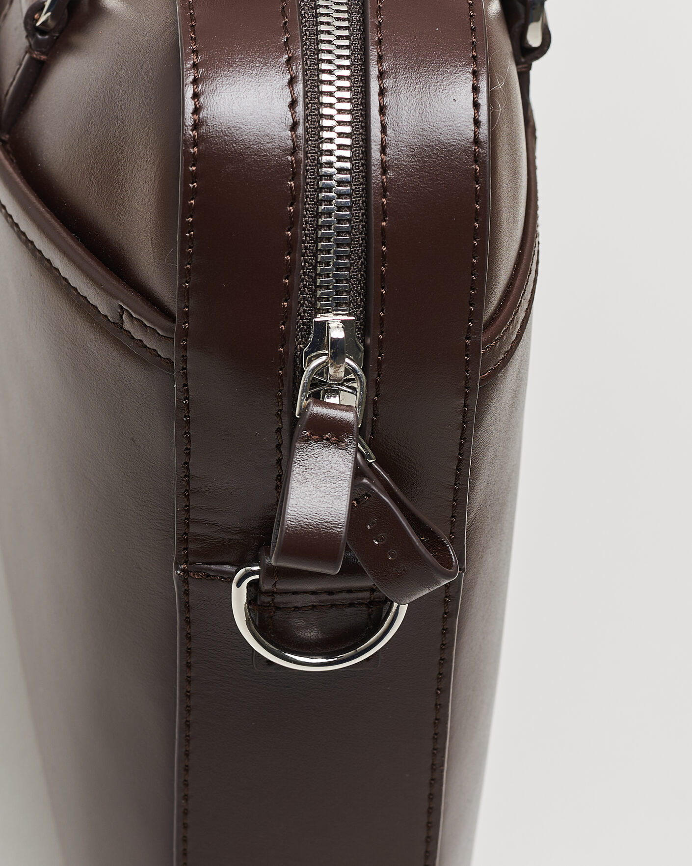 Uomini | Borse | Tiger of Sweden | Bosun Smooth Leather Briefcase Dark Brown