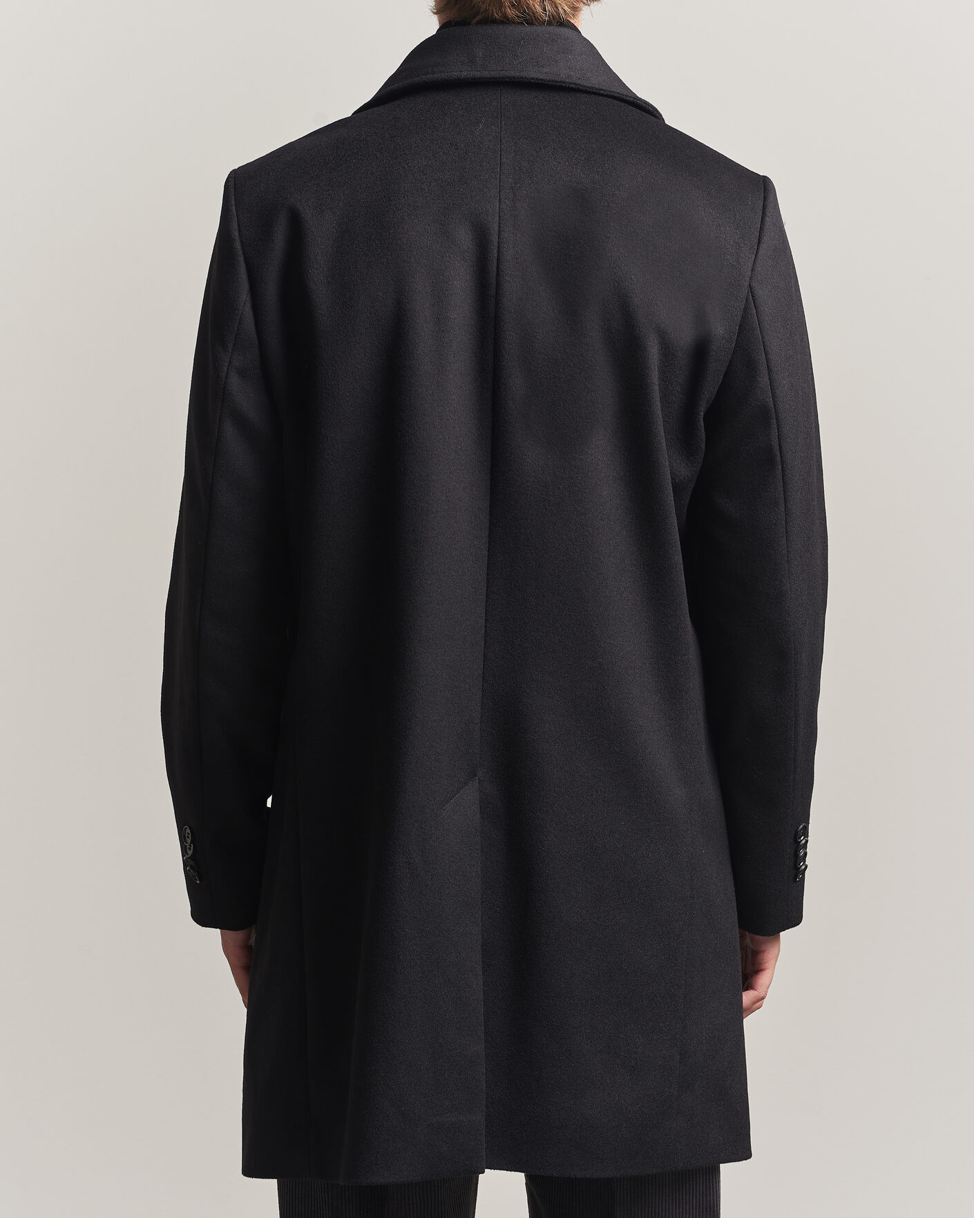 Uomini | Giacche | Tiger of Sweden | Aleric Wool/Cashmere Coat Black