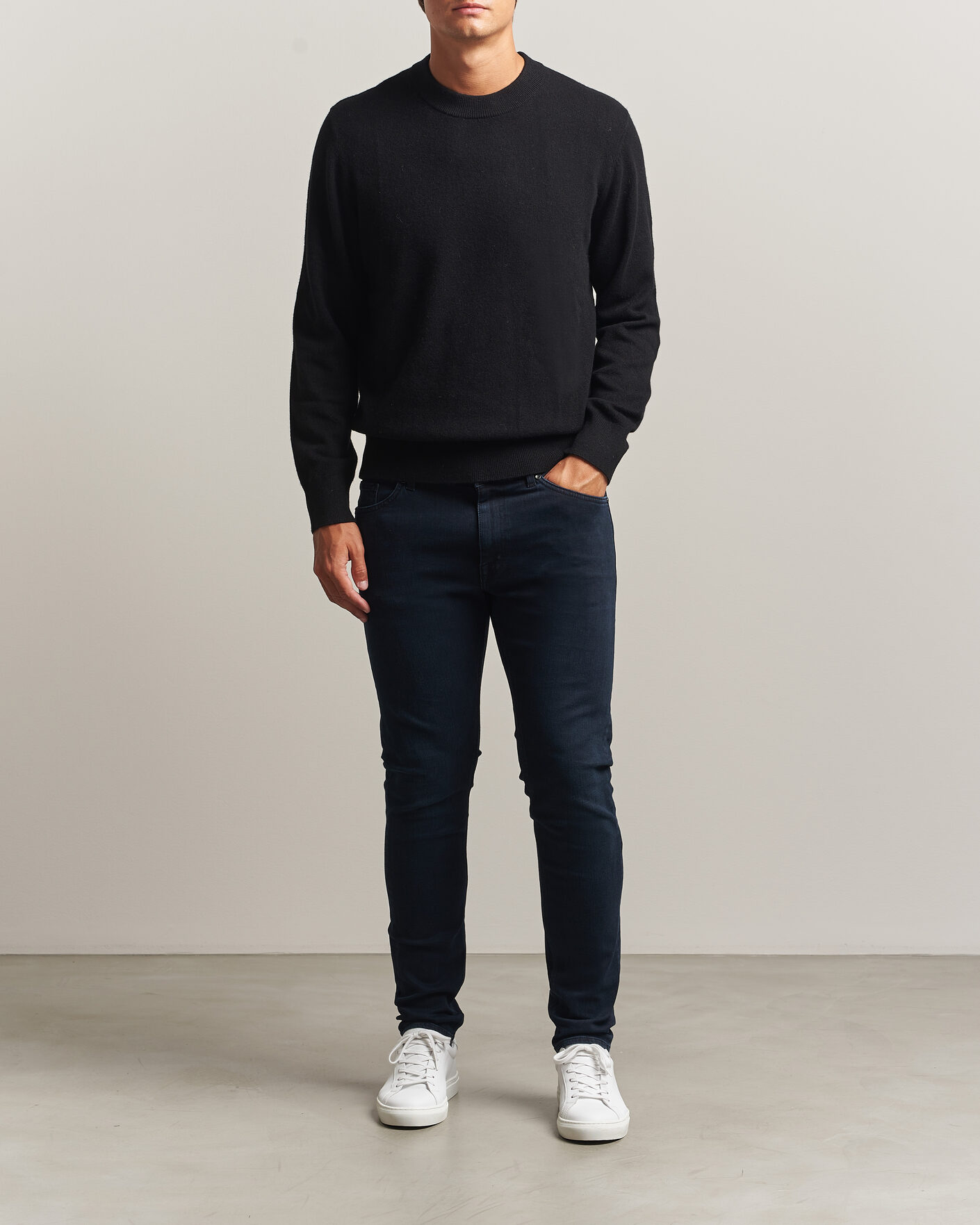 Uomini | Jeans | Tiger of Sweden | Evolve Jeans Black Blue