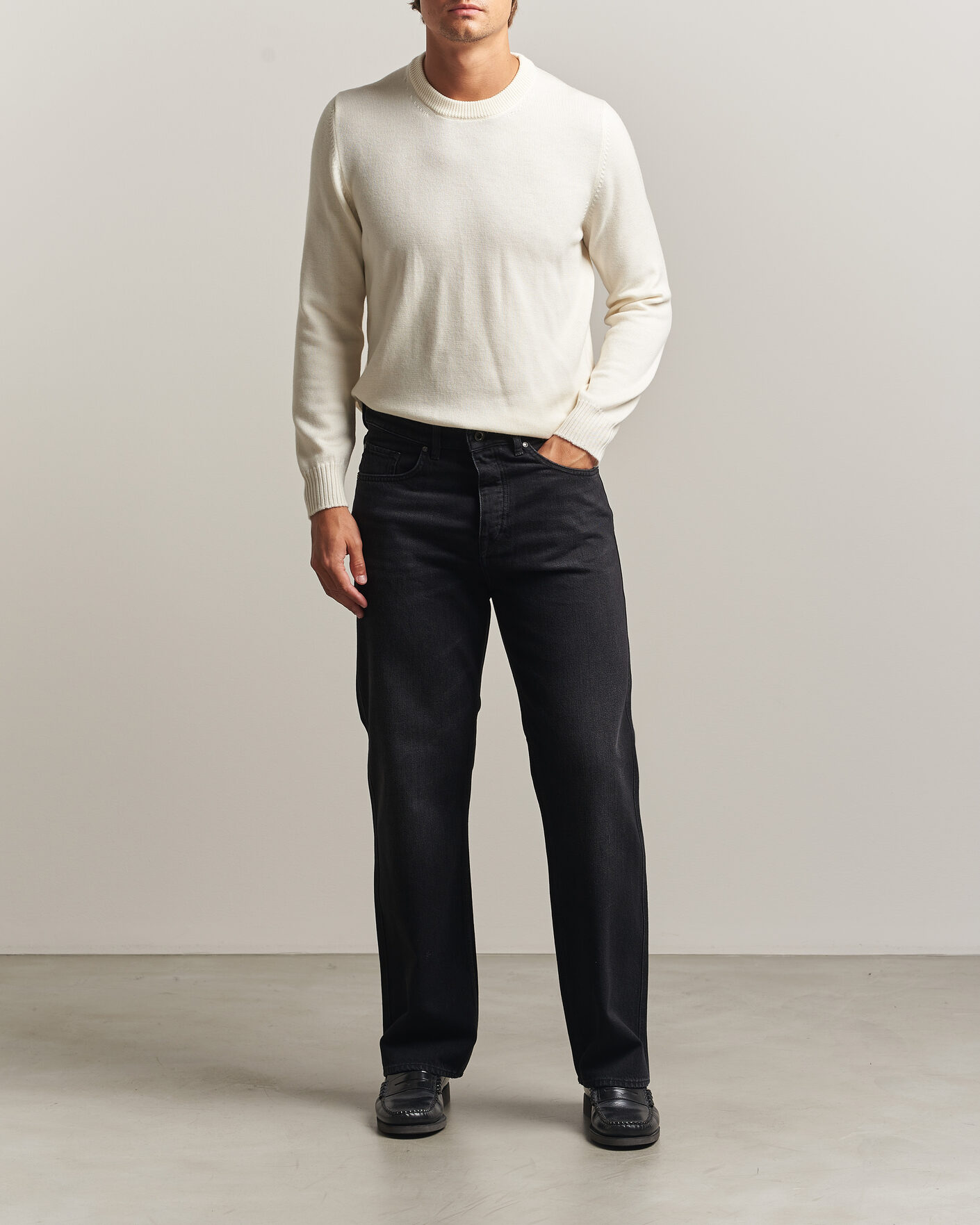 Uomini | Jeans | Tiger of Sweden | Dash Jeans Washed Black