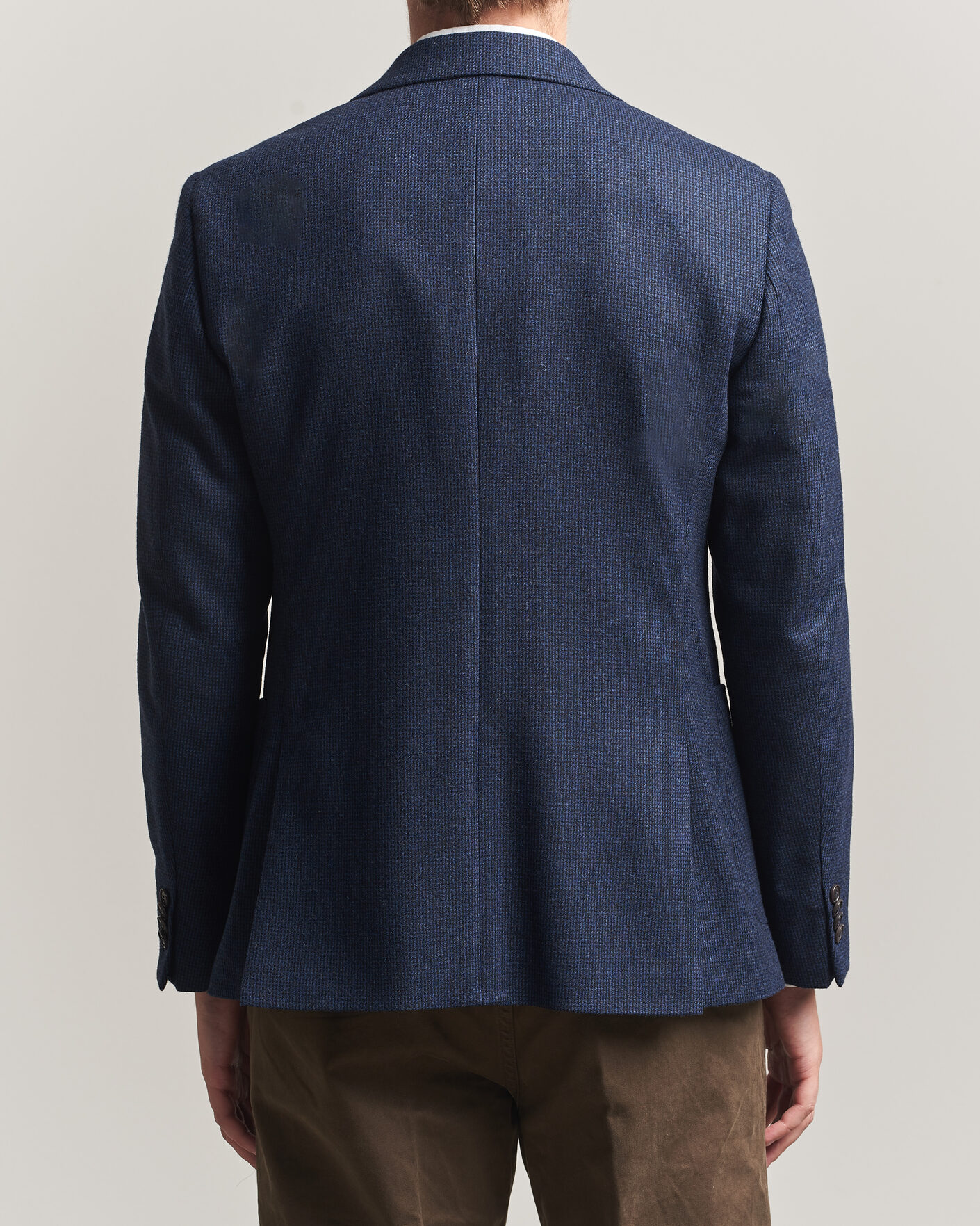 Uomini | Blazers | Tiger of Sweden | Easer Wool Pepita Blazer Sea