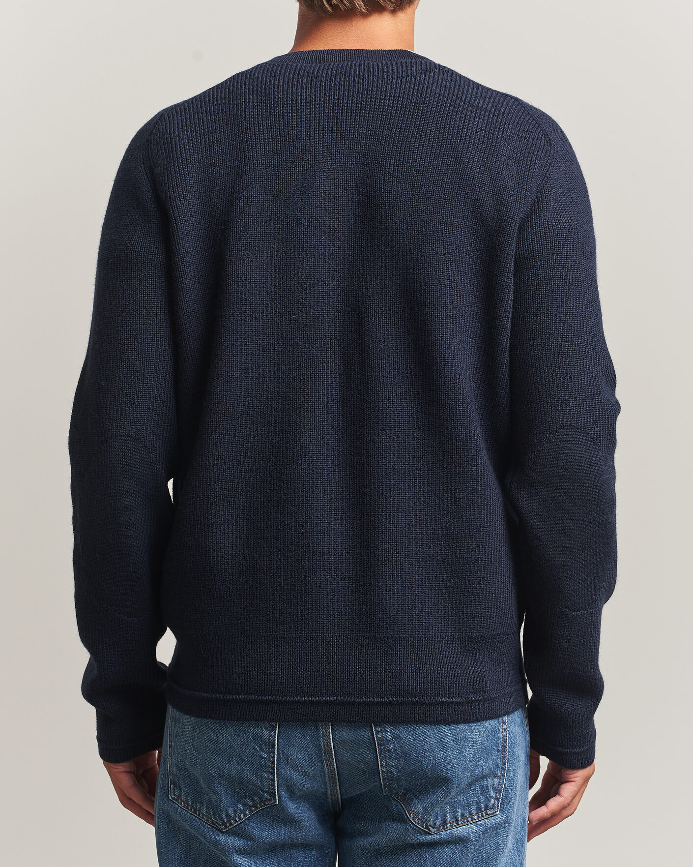 Uomini | Maglieria | Tiger of Sweden | Logan Wool Knitted V-Neck Night Grape