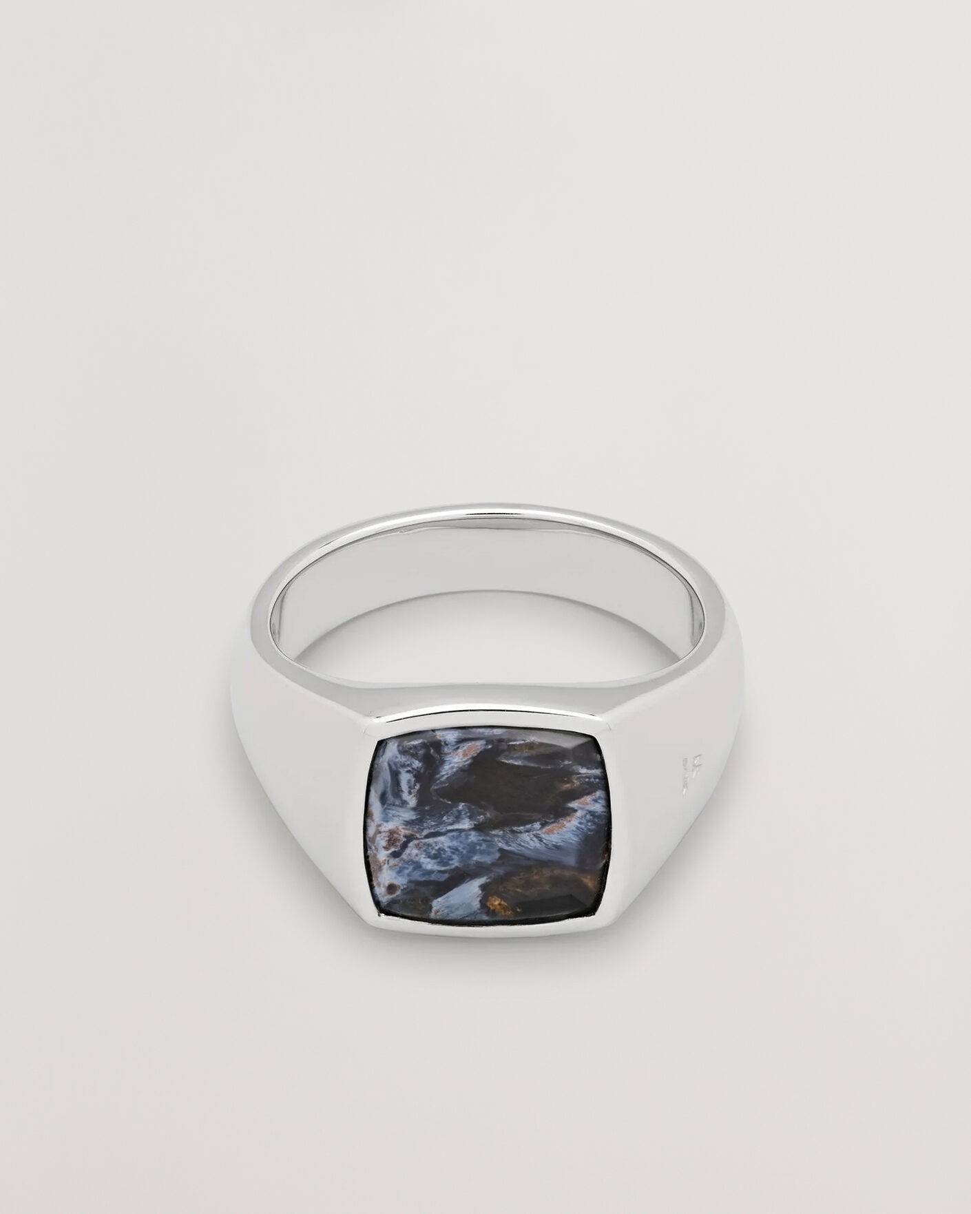 Uomini | Gioielli | Tom Wood | Key Pietersite Ring Silver