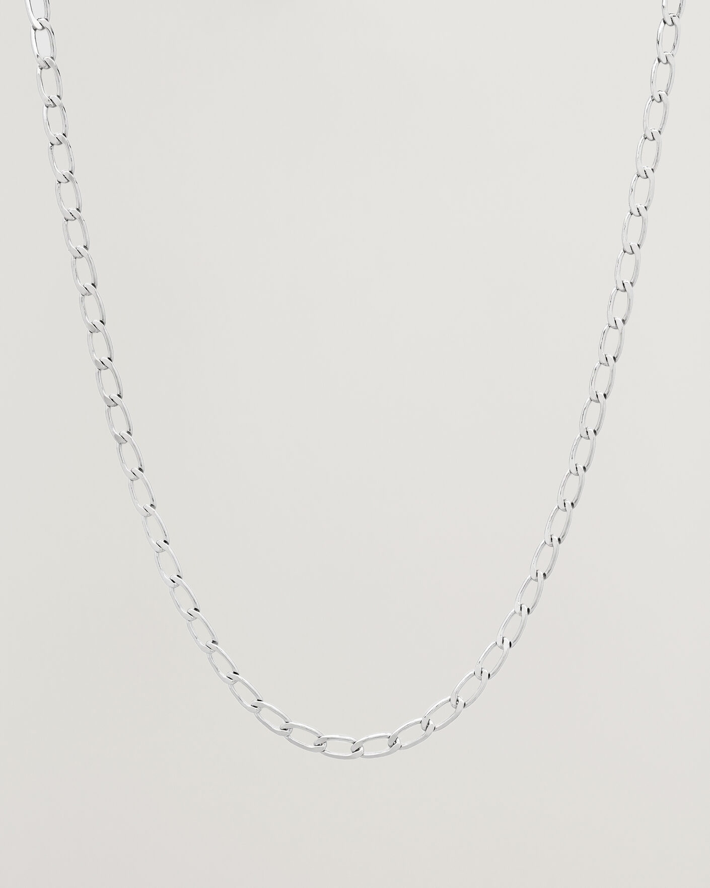 Uomini | Gioielli | Tom Wood | Arlo Medium Chain Silver