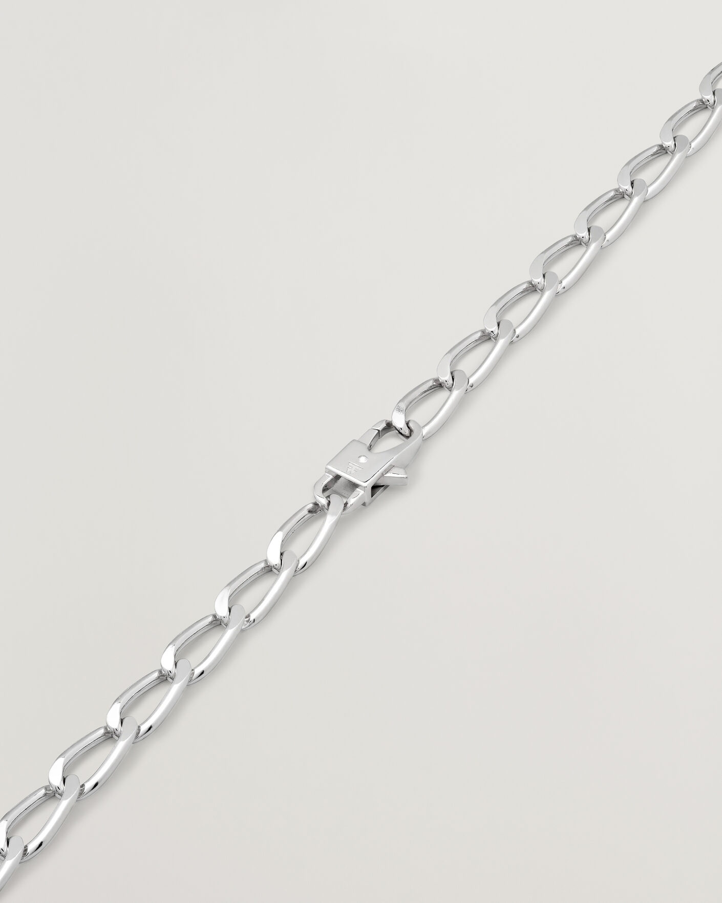 Uomini | Gioielli | Tom Wood | Arlo Large Chain Silver