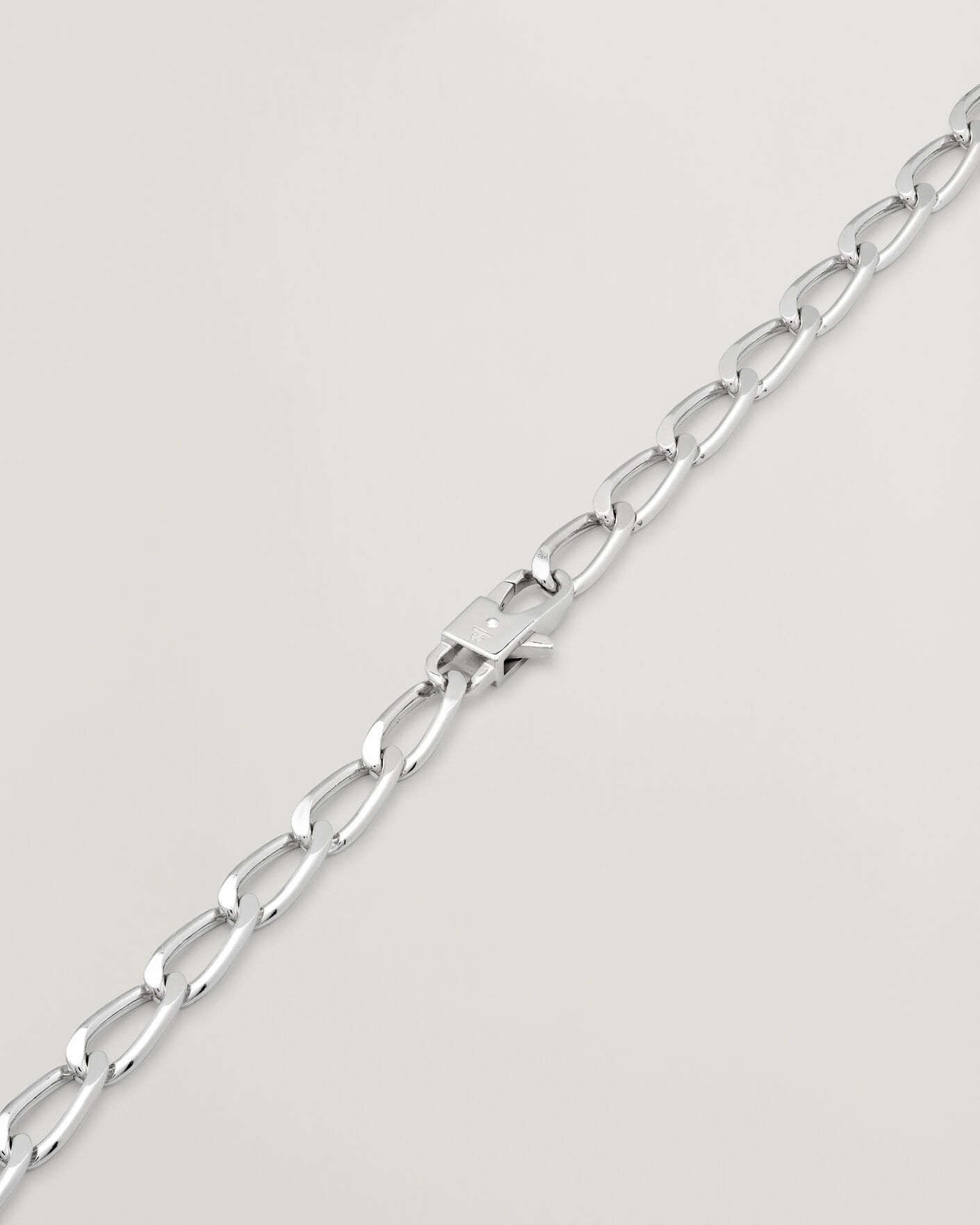 Uomini | Gioielli | Tom Wood | Arlo Large Bracelet Silver