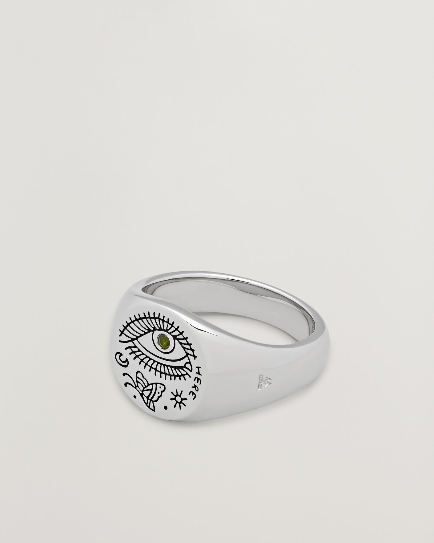Uomini | Gioielli | Tom Wood | Butterfly Ring Silver