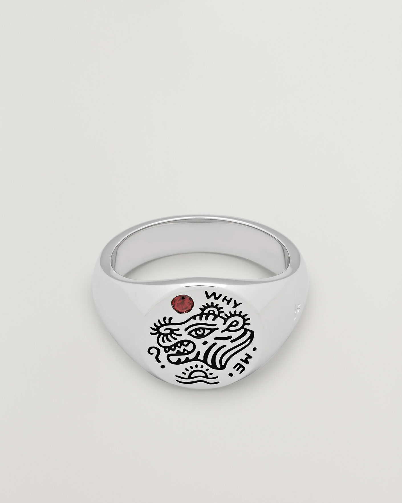 Uomini | Gioielli | Tom Wood | Why Me Ring Silver