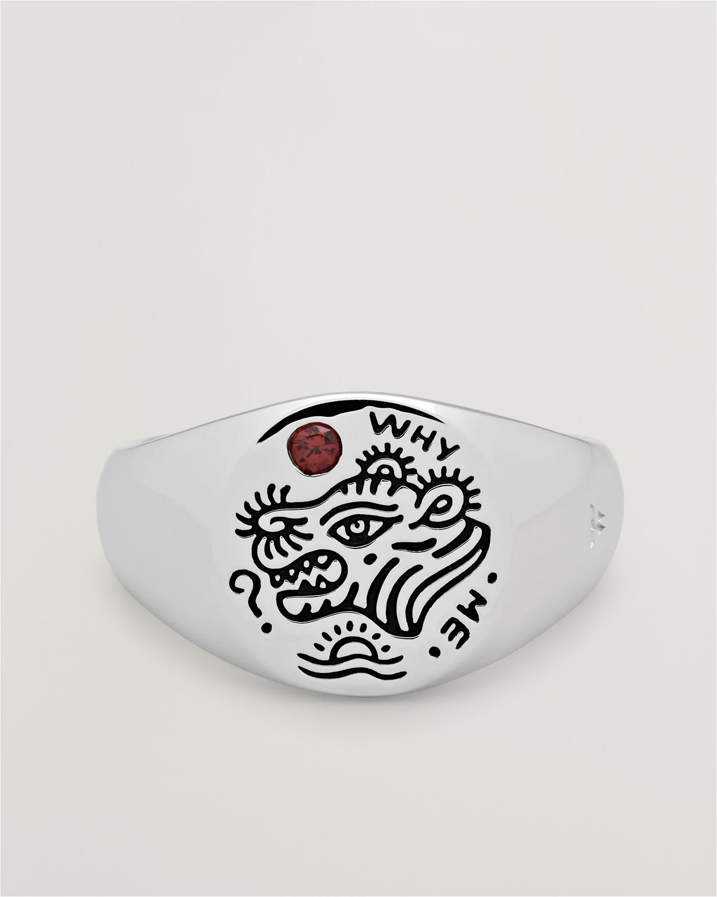 Uomini | Gioielli | Tom Wood | Why Me Ring Silver