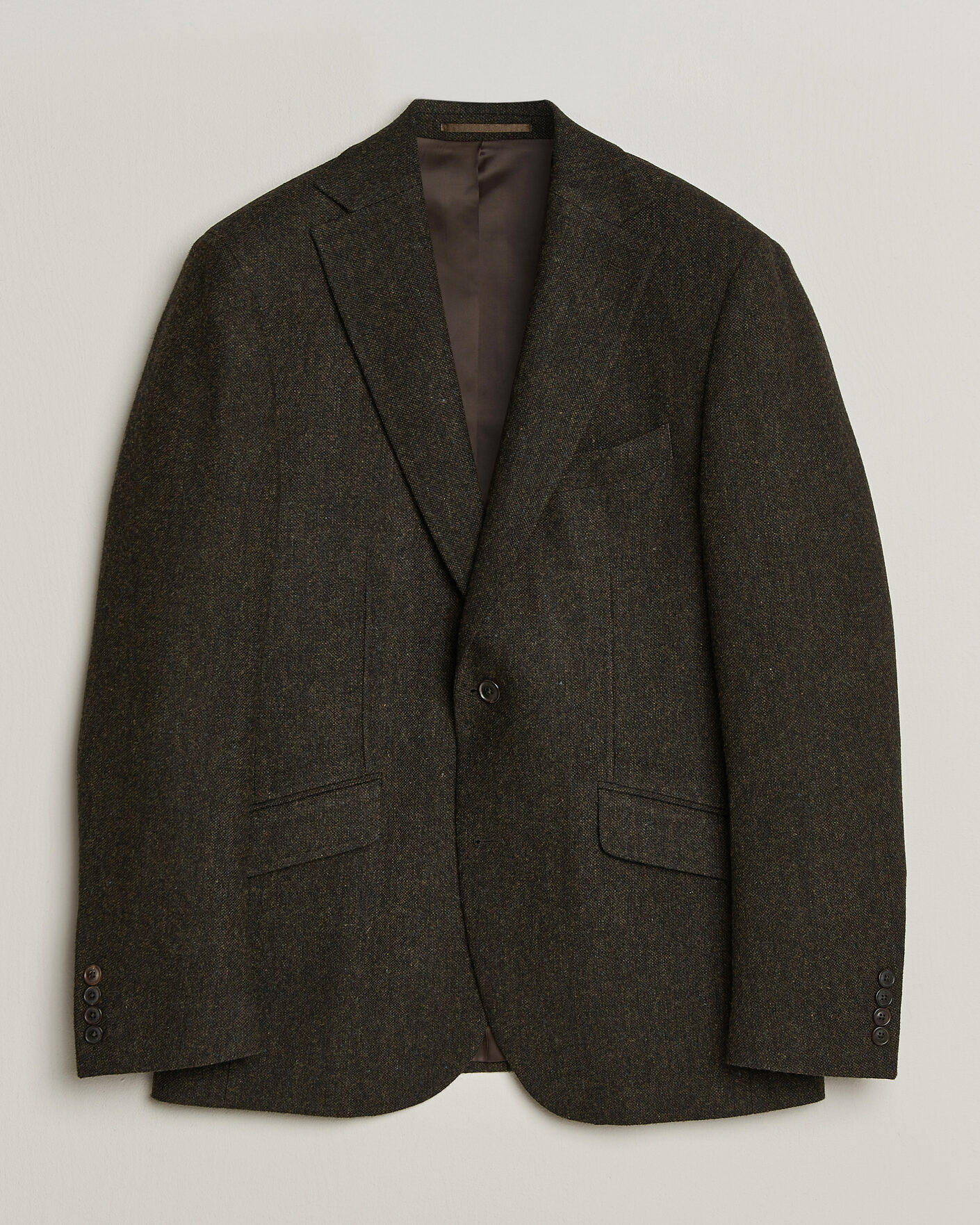 Uomini | Blazers | Walker Slater | Edward Shetland Wool Donegal Blazer Brown