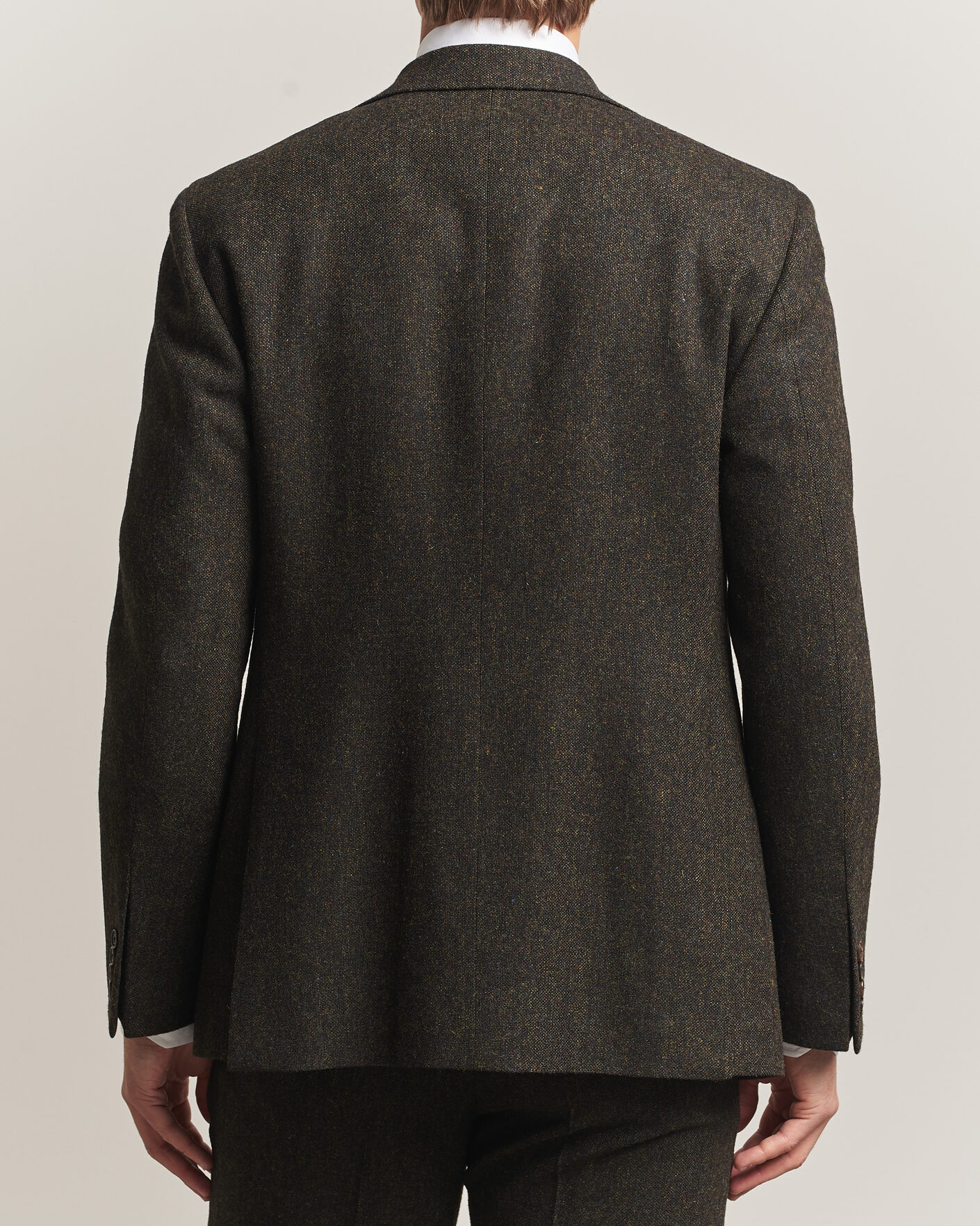 Uomini | Blazers | Walker Slater | Edward Shetland Wool Donegal Blazer Brown