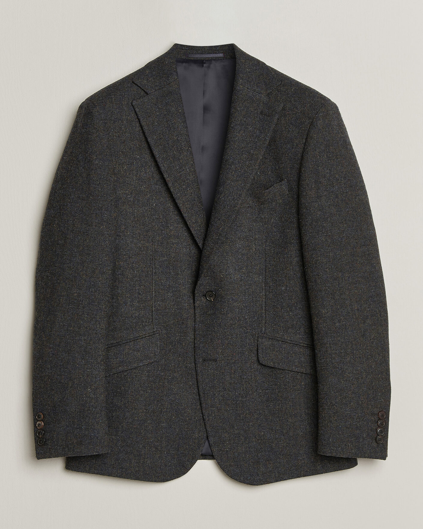 Uomini | Blazers | Walker Slater | Edward Shetland Wool Donegal Blazer Navy
