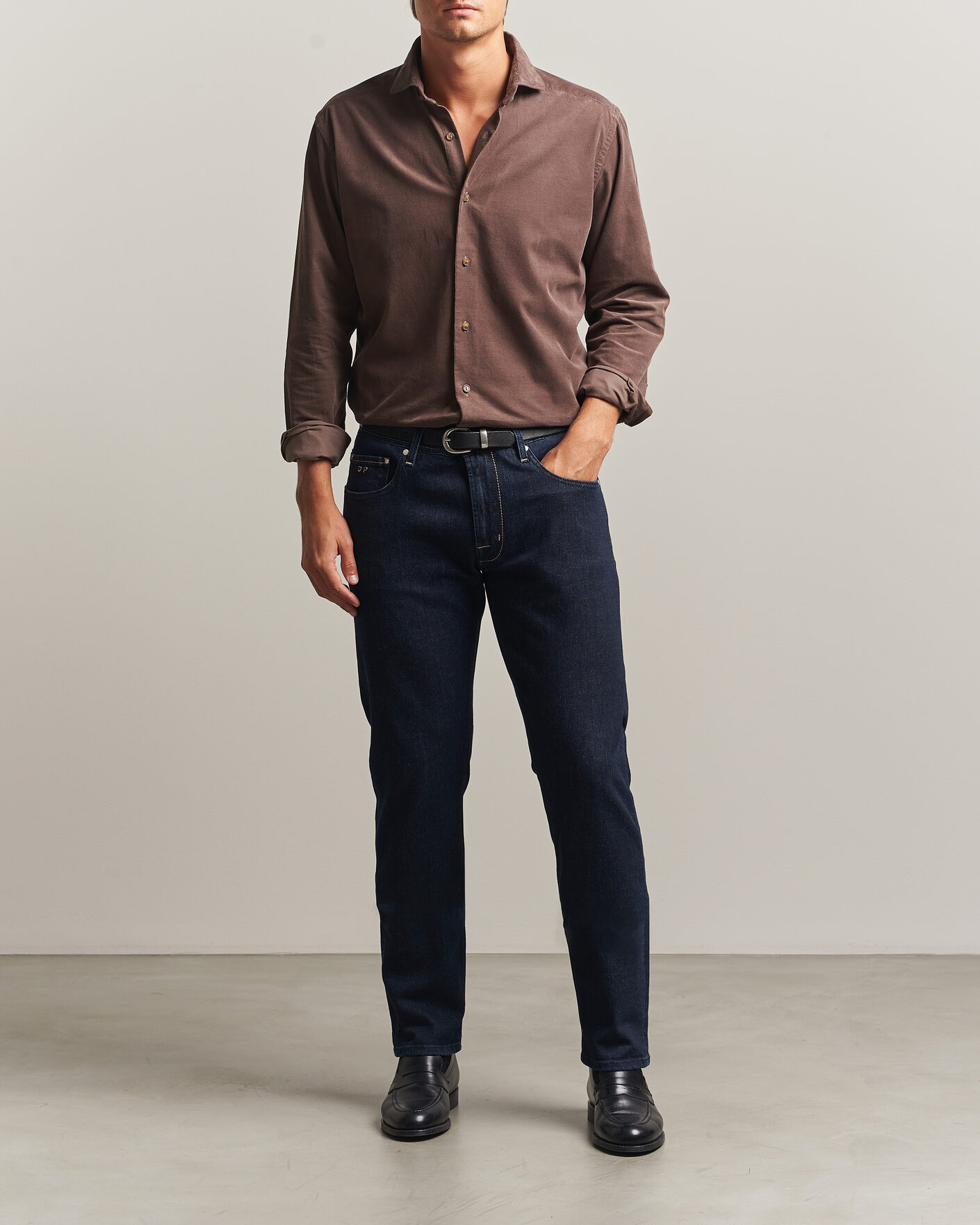 Uomini | Jeans | Tramarossa | Michelangelo Stretch Jeans Dark Blue