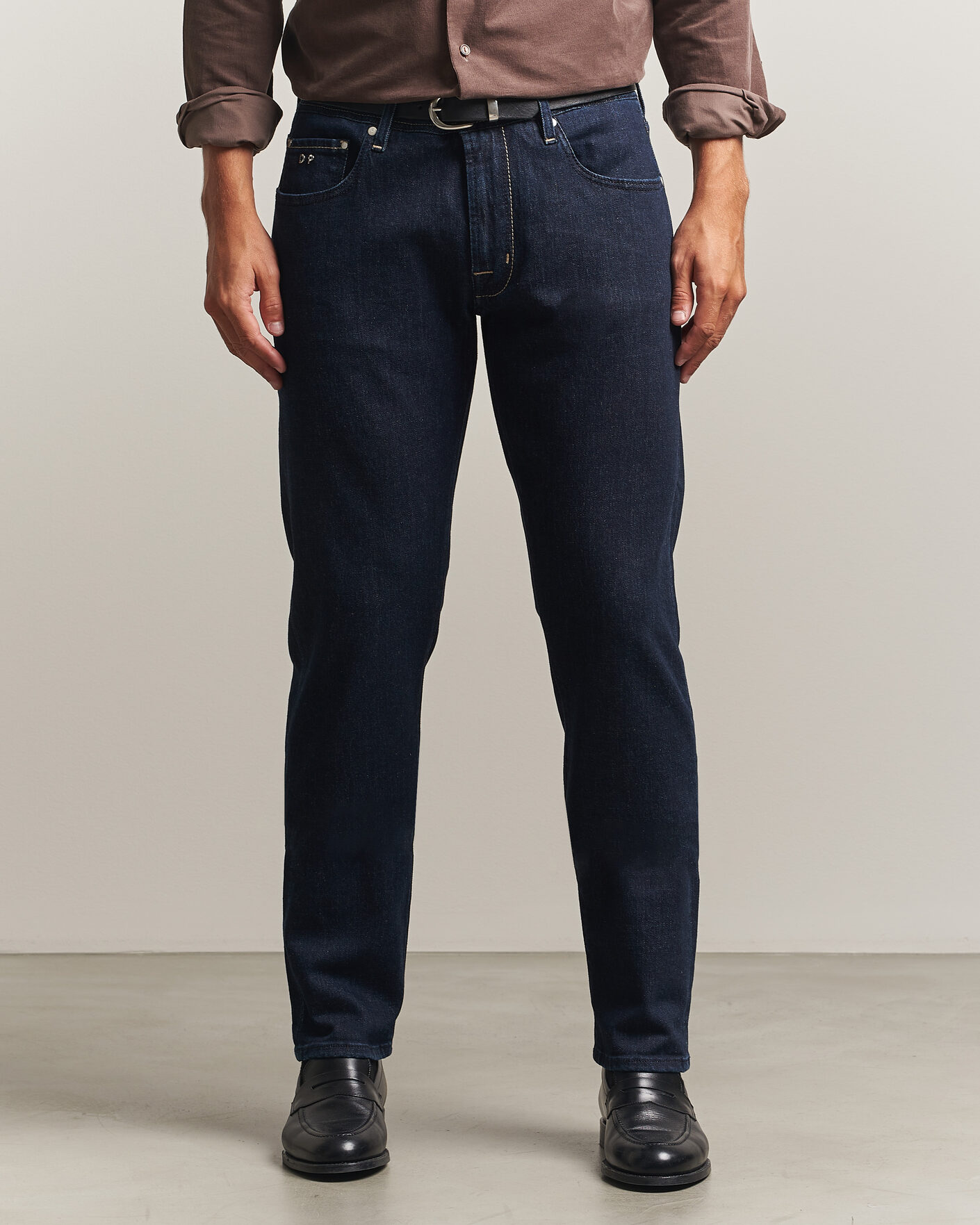 Uomini | Jeans | Tramarossa | Michelangelo Stretch Jeans Dark Blue