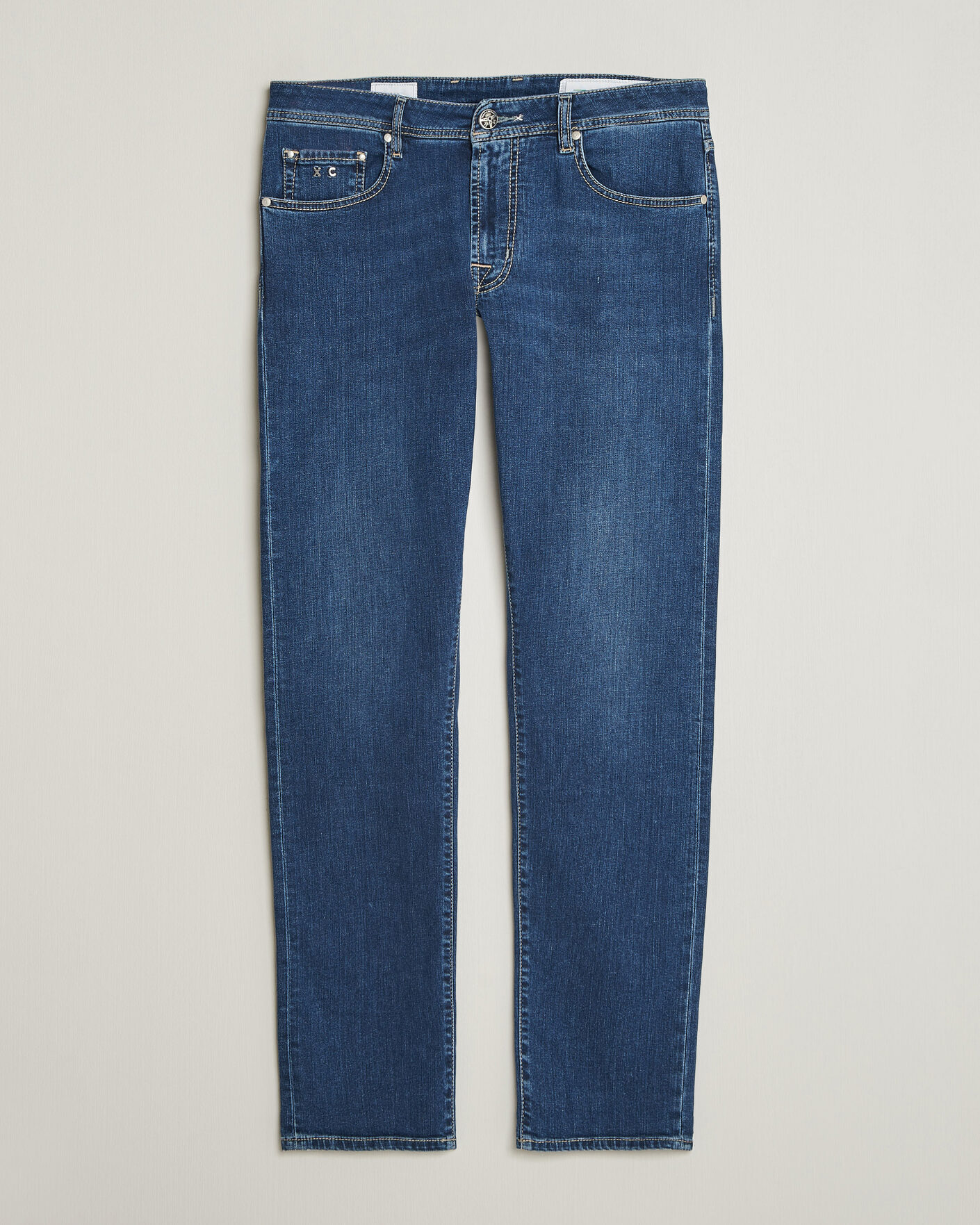 Uomini | Jeans | Tramarossa | Michelangelo Stretch Jeans Mid Blue