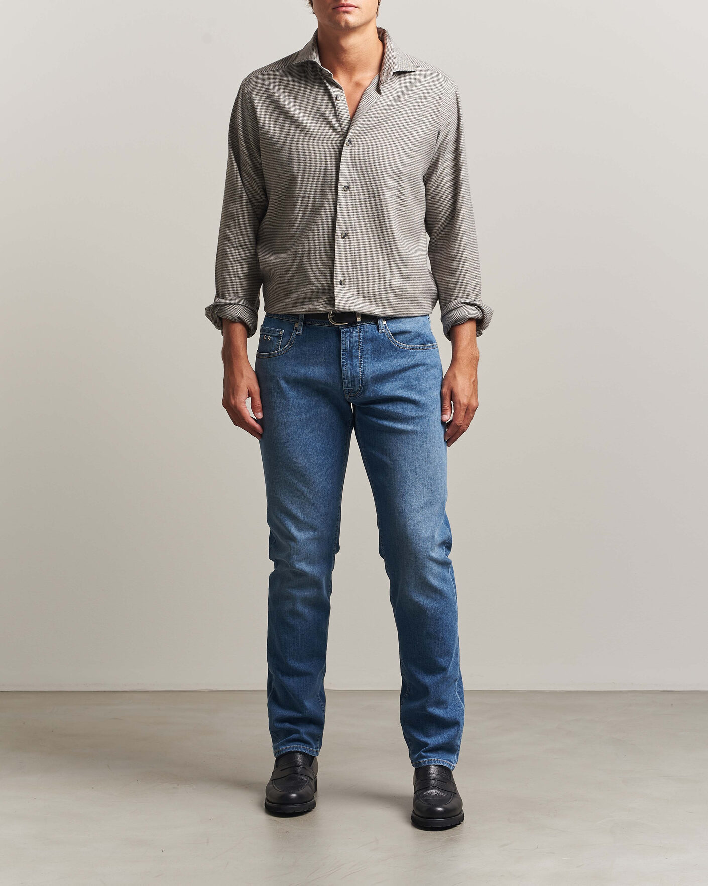 Uomini | Jeans | Tramarossa | Michelangelo Stretch Jeans Light Blue