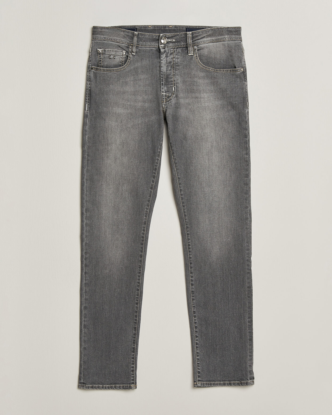 Uomini | Jeans | Tramarossa | Michelangelo Stretch Jeans Light Grey