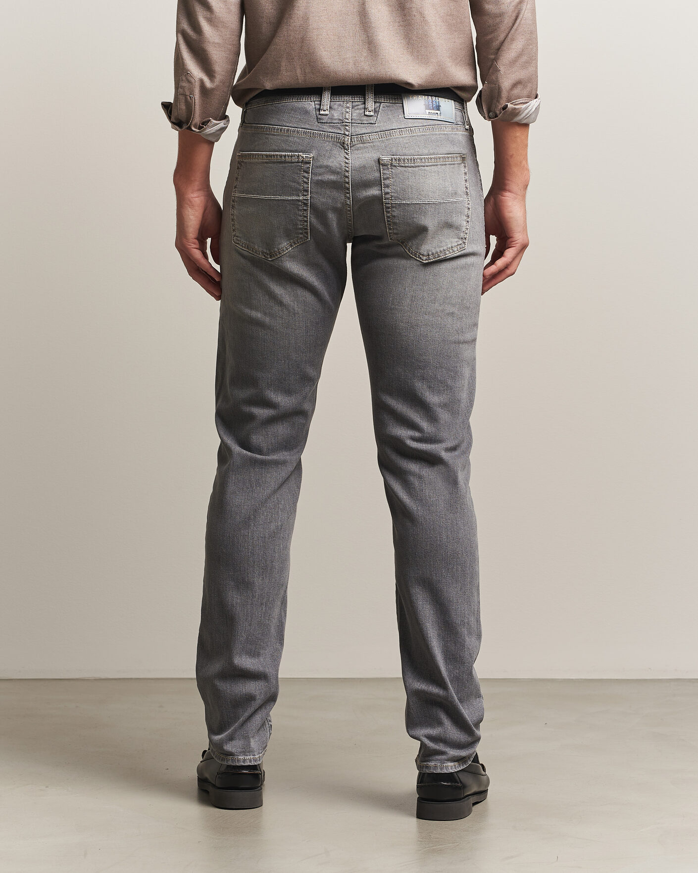 Uomini | Jeans | Tramarossa | Michelangelo Stretch Jeans Light Grey