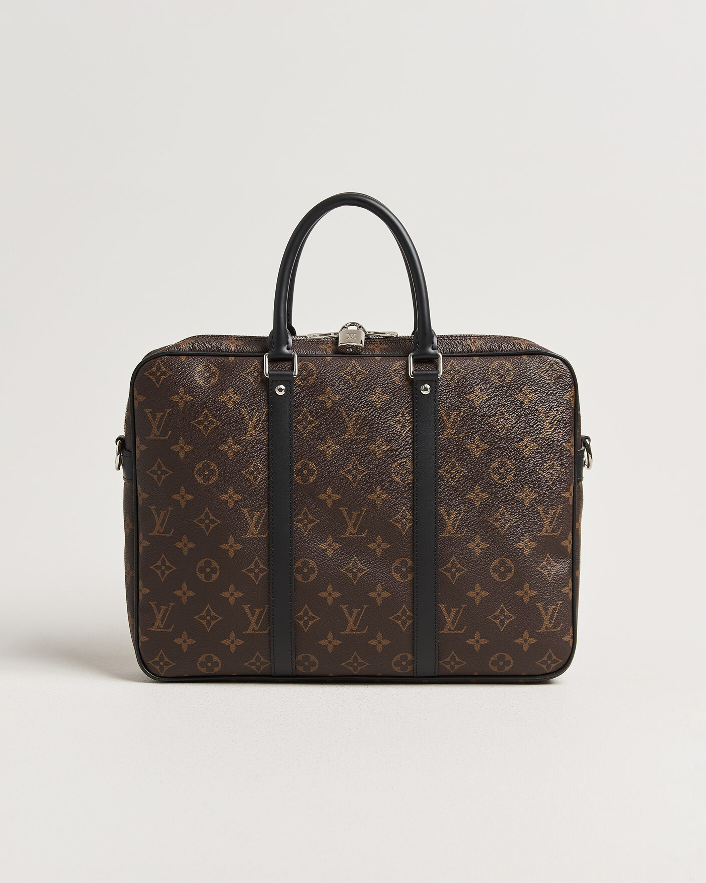 Uomini | Pre-Owned & Vintage Bags | Louis Vuitton Pre-Owned | Porte-Documents Voyage Briefcase Monogram Macassar