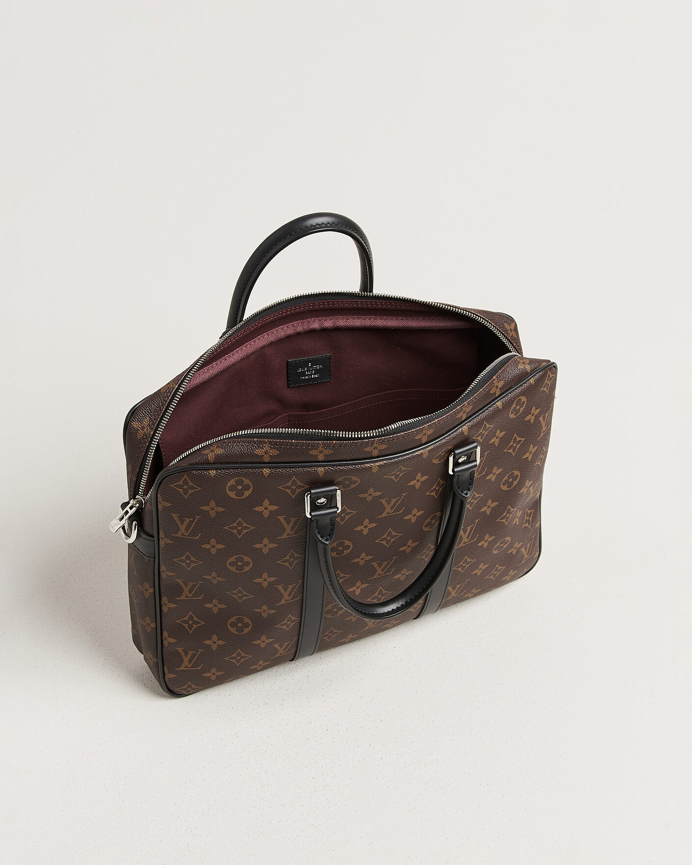 Uomini | Pre-Owned & Vintage Bags | Louis Vuitton Pre-Owned | Porte-Documents Voyage Briefcase Monogram Macassar