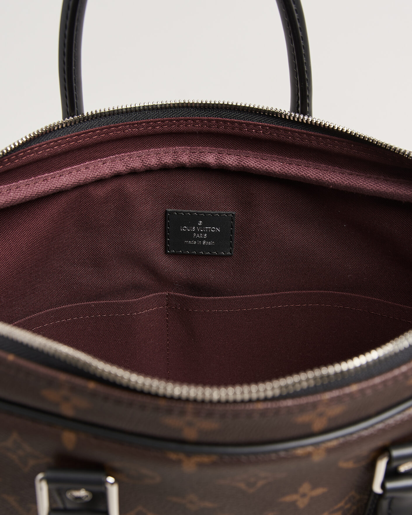 Uomini | Pre-Owned & Vintage Bags | Louis Vuitton Pre-Owned | Porte-Documents Voyage Briefcase Monogram Macassar