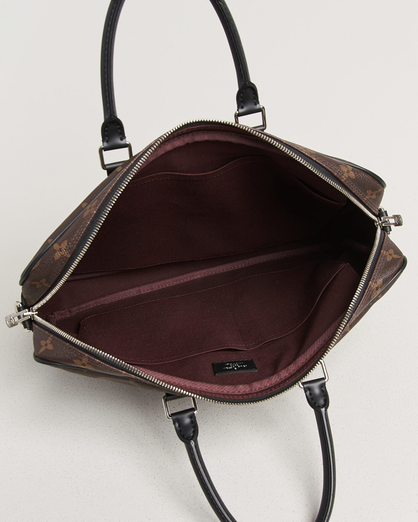 Uomini | Pre-Owned & Vintage Bags | Louis Vuitton Pre-Owned | Porte-Documents Voyage Briefcase Monogram Macassar