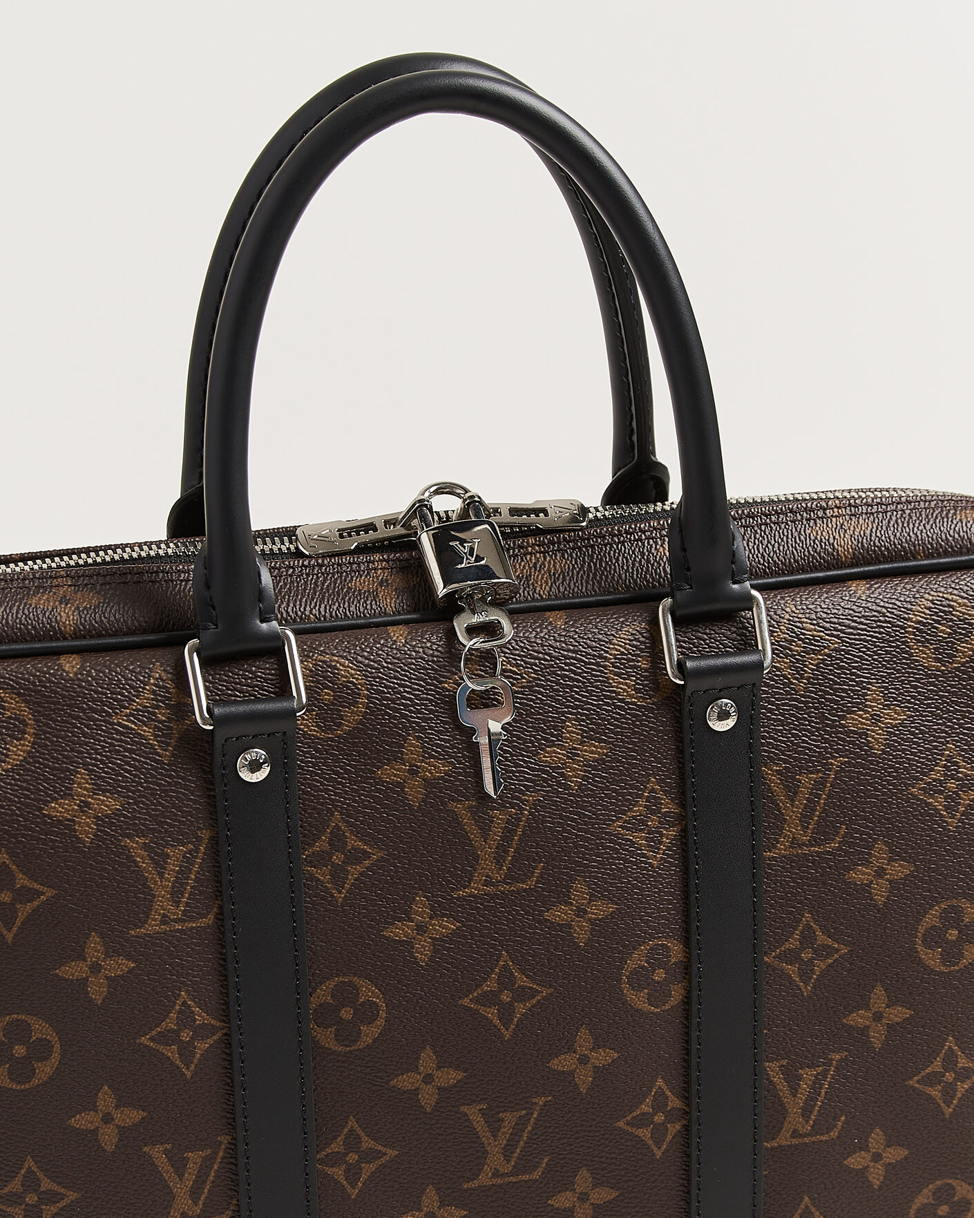 Uomini | Pre-Owned & Vintage Bags | Louis Vuitton Pre-Owned | Porte-Documents Voyage Briefcase Monogram Macassar