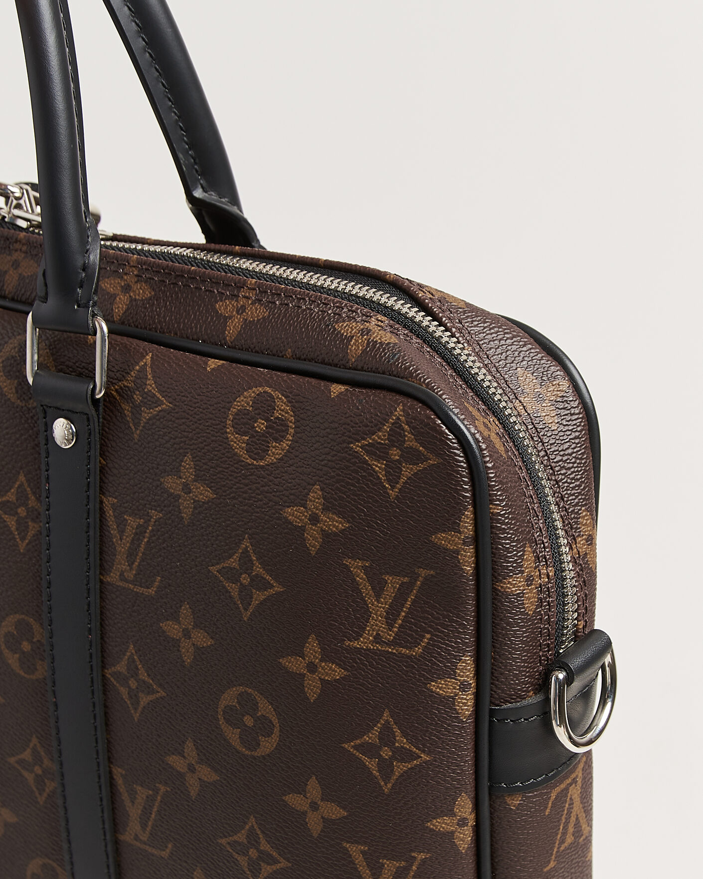 Uomini | Pre-Owned & Vintage Bags | Louis Vuitton Pre-Owned | Porte-Documents Voyage Briefcase Monogram Macassar