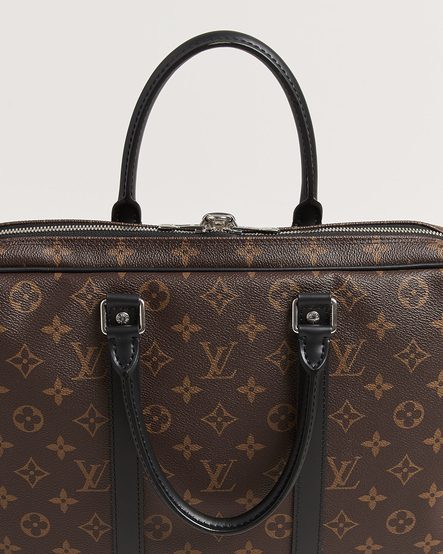 Uomini | Pre-Owned & Vintage Bags | Louis Vuitton Pre-Owned | Porte-Documents Voyage Briefcase Monogram Macassar