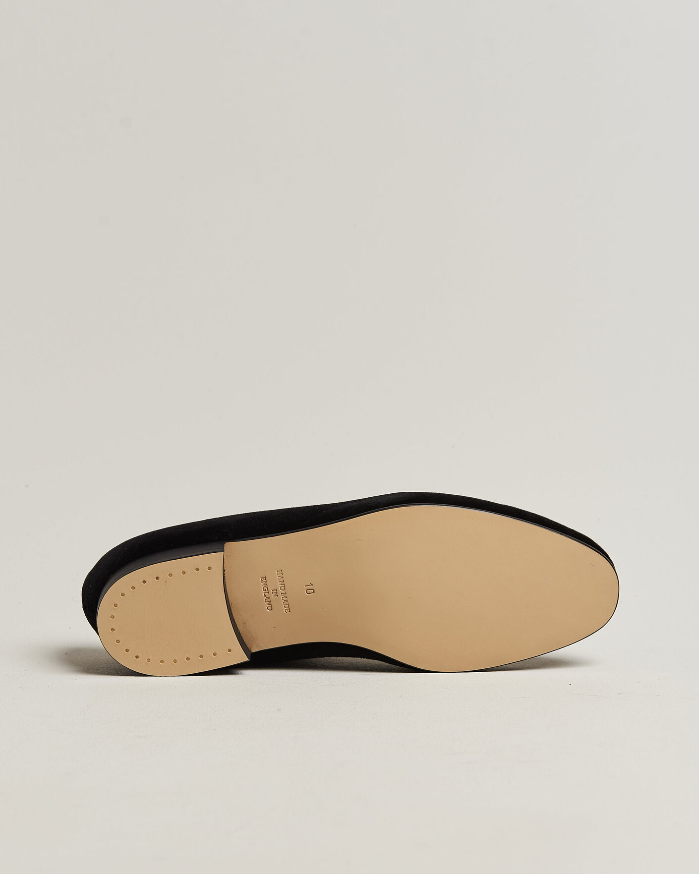 Uomini | Mocassini | Bowhill & Elliott | Plain Albert Pump Black Velvet