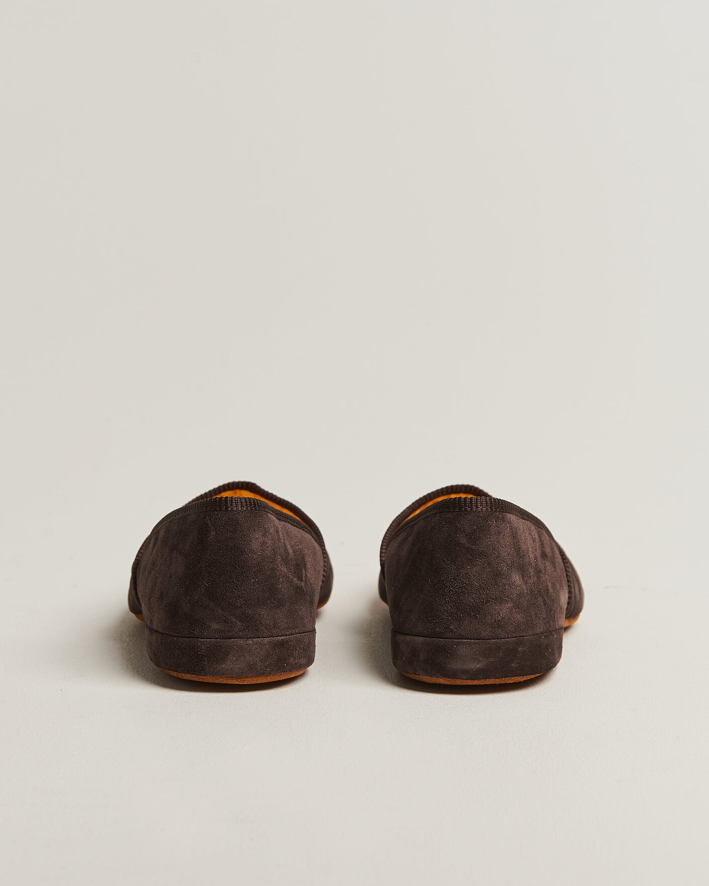 Uomini | Sandali & Diapositive | Bowhill & Elliott | Grecian Indoor Slippers Chocolate Suede