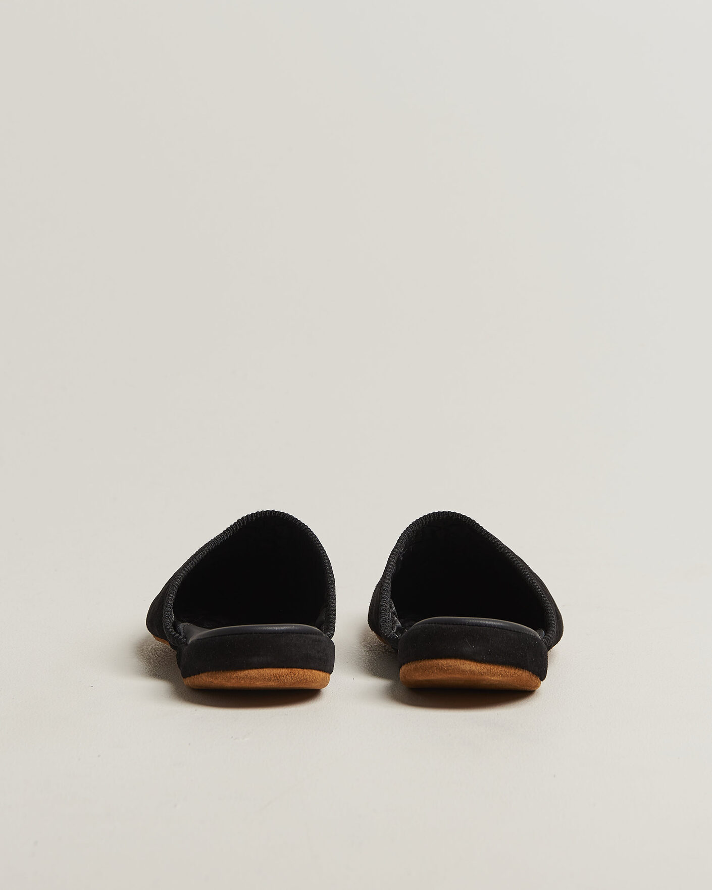 Uomini | Sandali & Diapositive | Bowhill & Elliott | Mule Slipper Quilt Lining Black Suede
