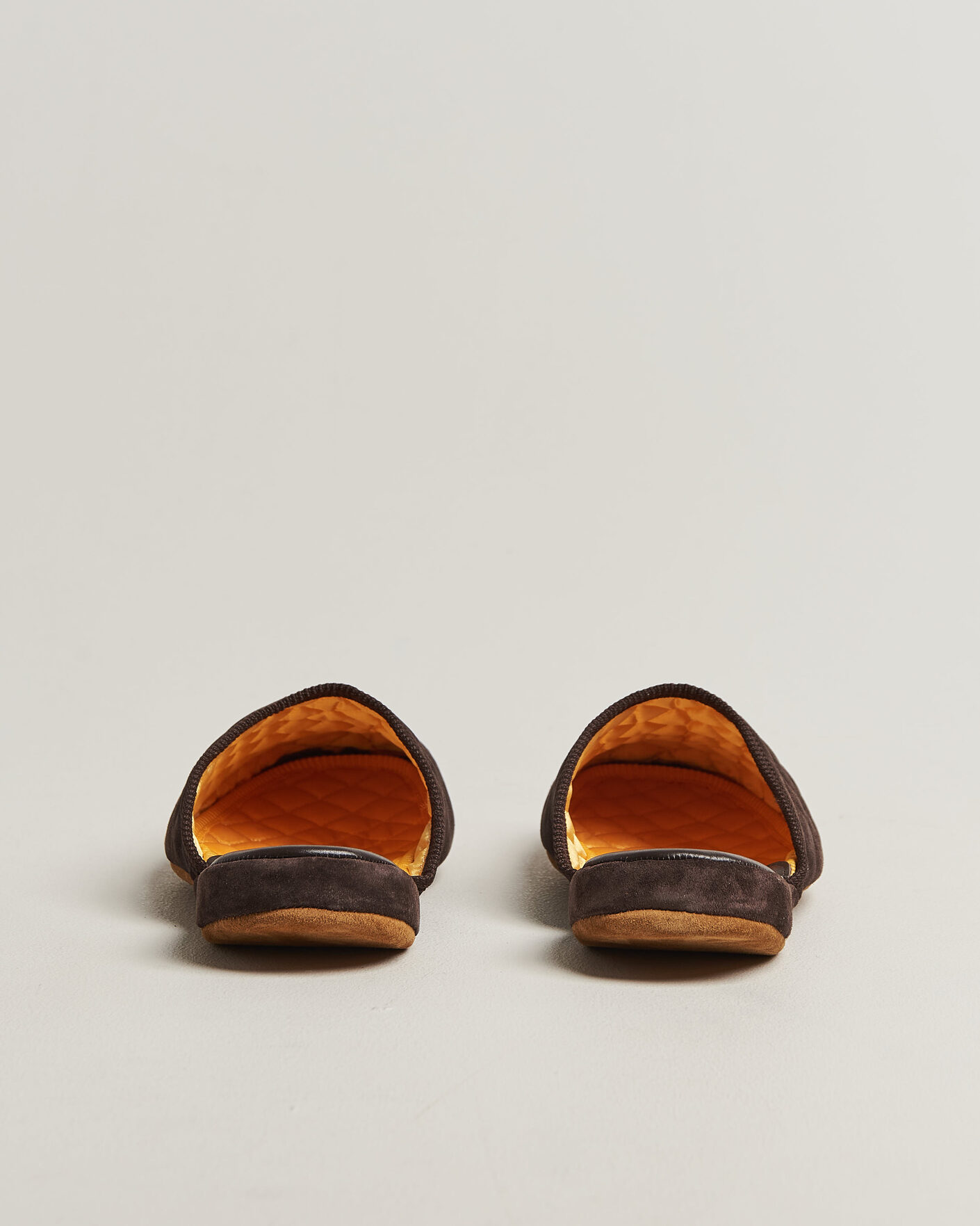 Uomini | Sandali & Diapositive | Bowhill & Elliott | Mule Slipper Quilt Lining Chocolate Suede