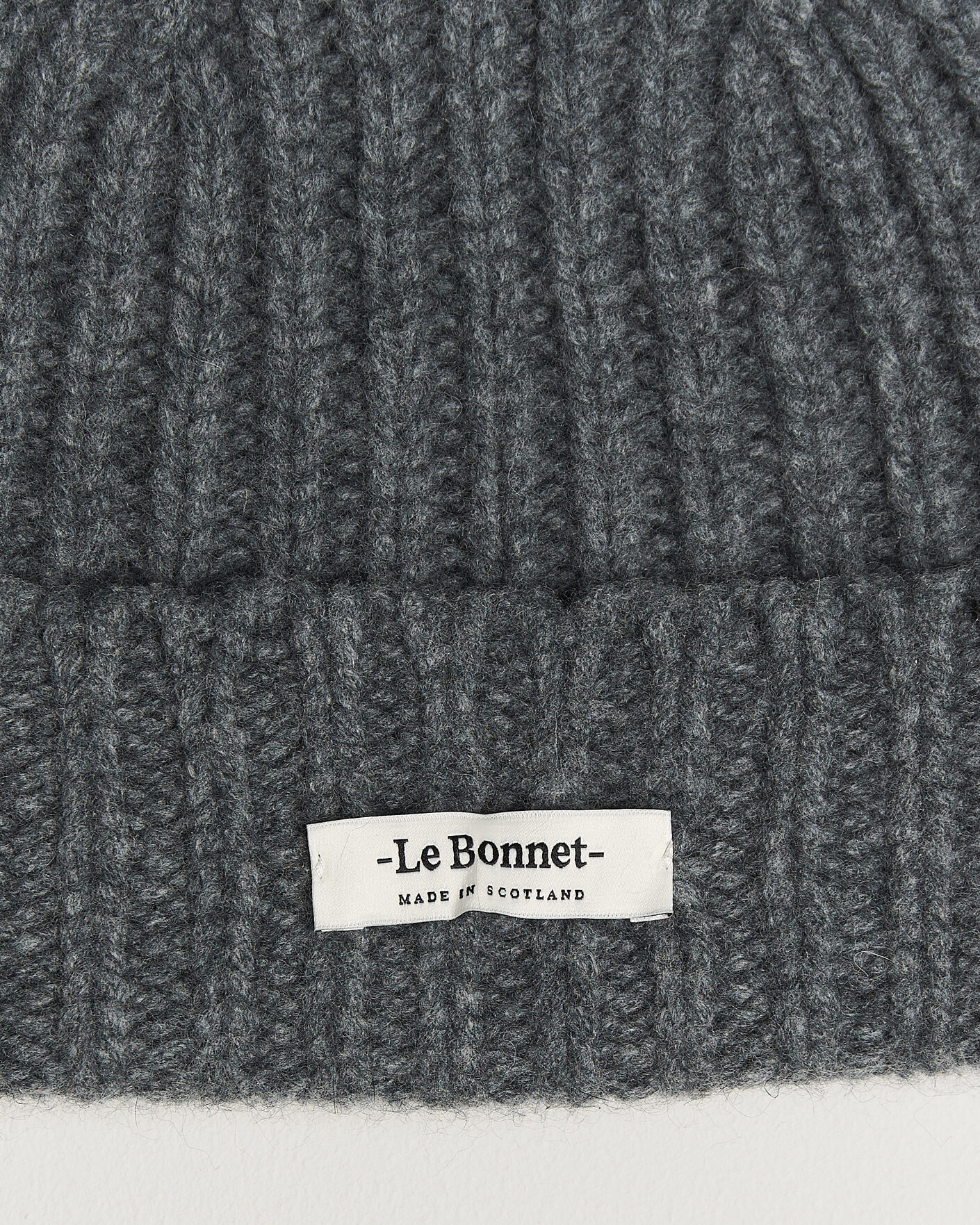 Uomini | Berretti | Le Bonnet | Le Grand Logo Slate Grey