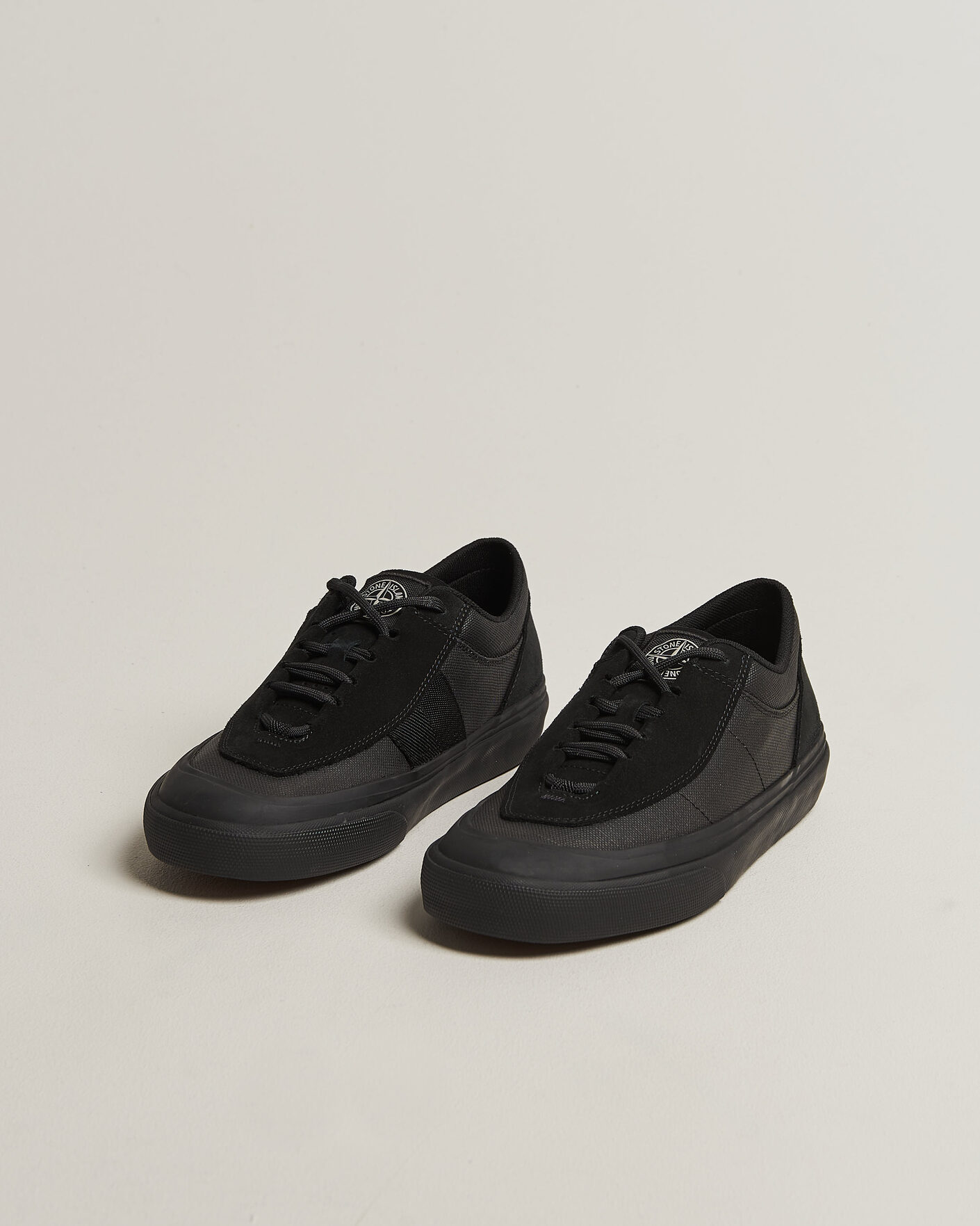 Uomini | Sneakers | Stone Island | Low Top Canvas Sneaker Black