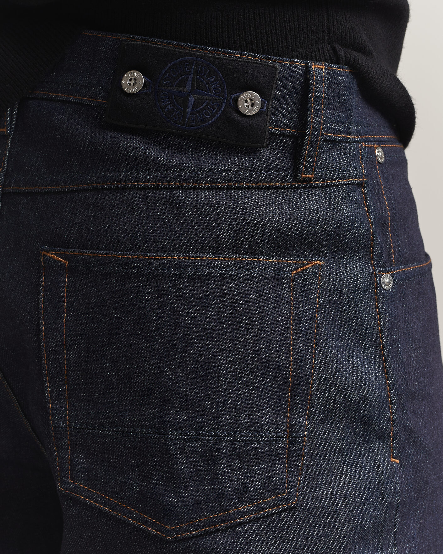 Uomini | Pantaloni | Stone Island | Loose Fit Jeans Blue Raw