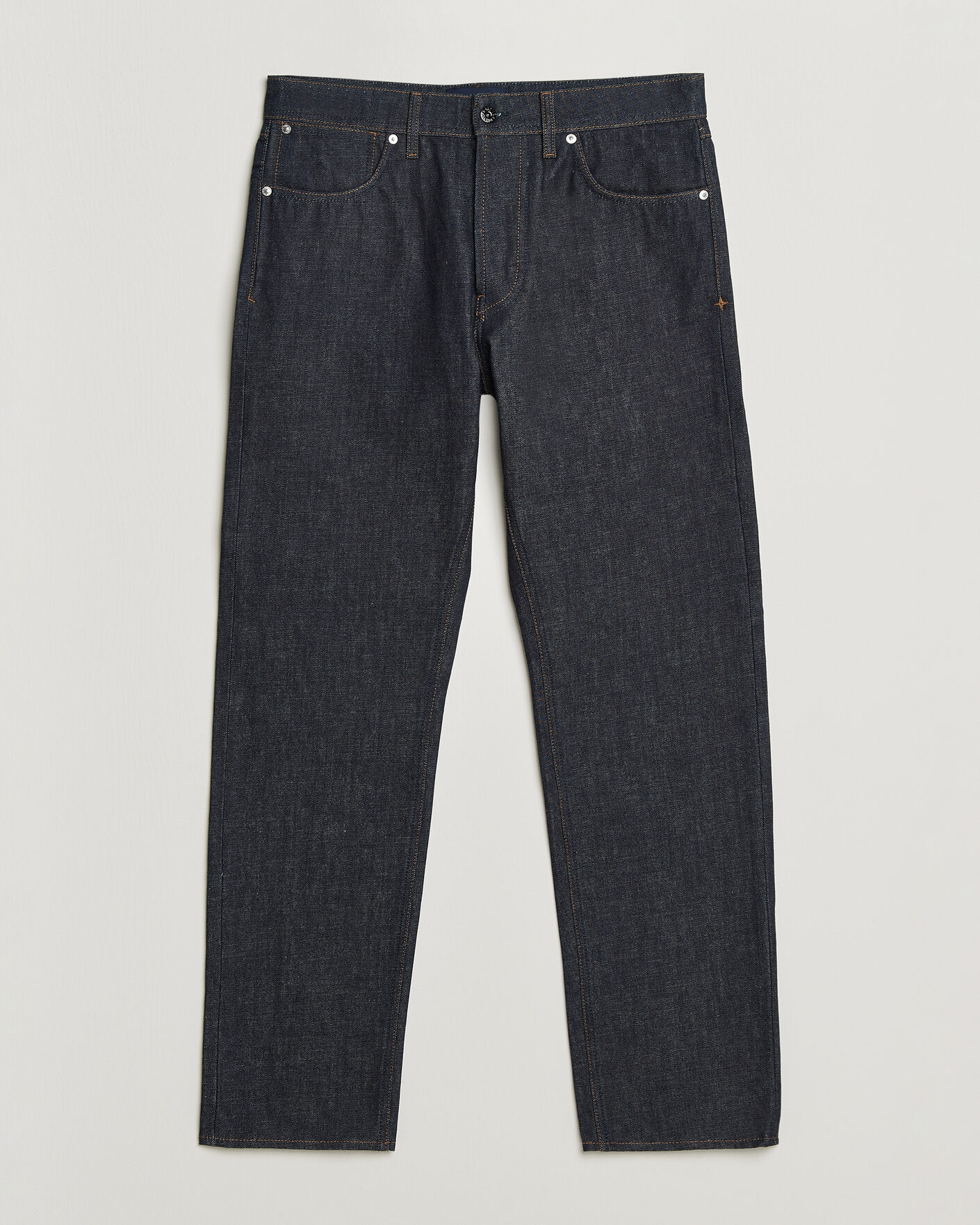 Uomini | Jeans | Stone Island | Regular Straight Fit Indigo Jeans Blue Raw
